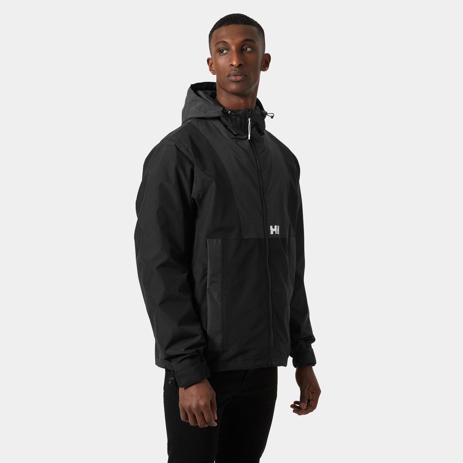 Helly Hansen Rig Rain Jacket in Black for Men | Lyst