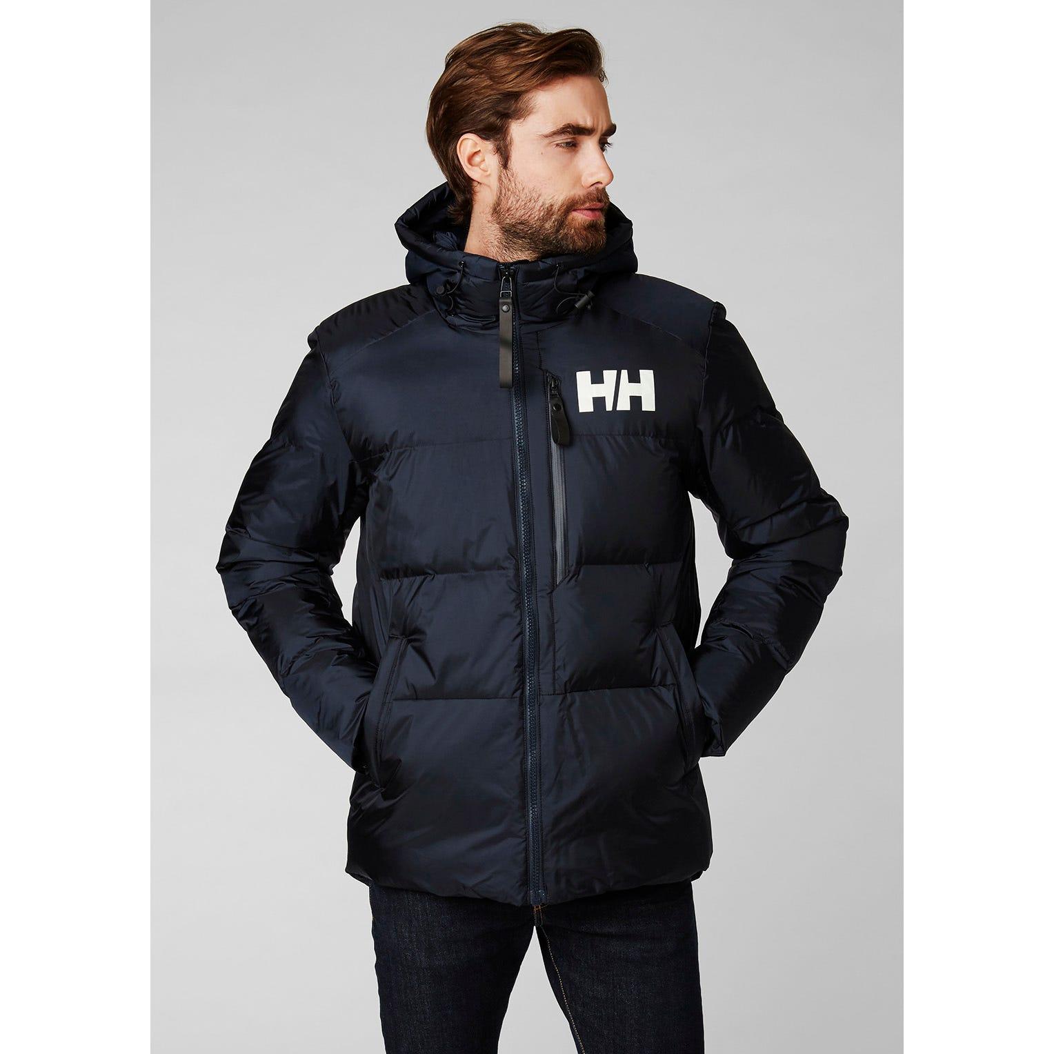 Helly Hansen Synthetic Active Waterproof Winter Hooded Parka in Navy ...