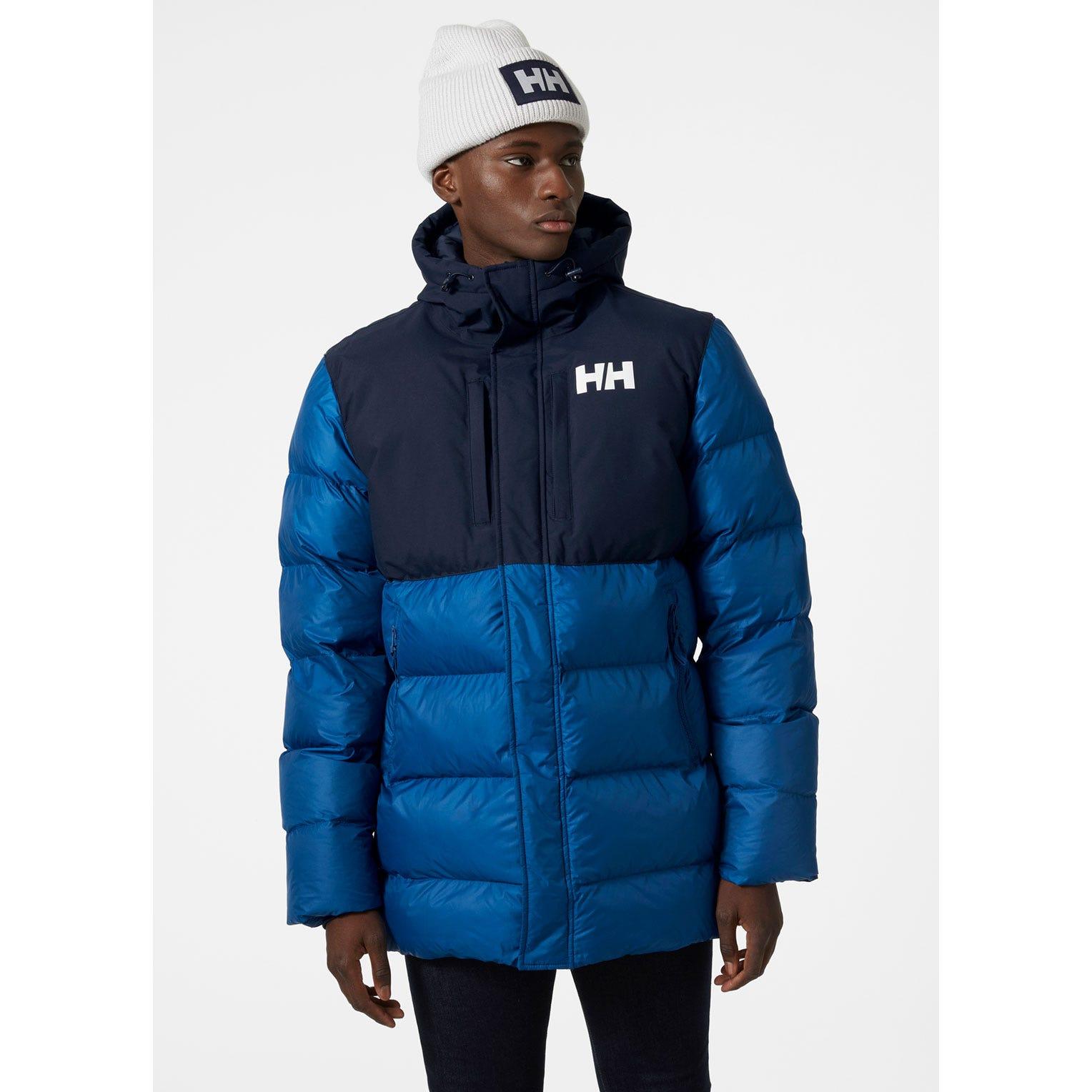 Helly Hansen Active Puffy Long Jacket Mens Parka in Blue for Men | Lyst