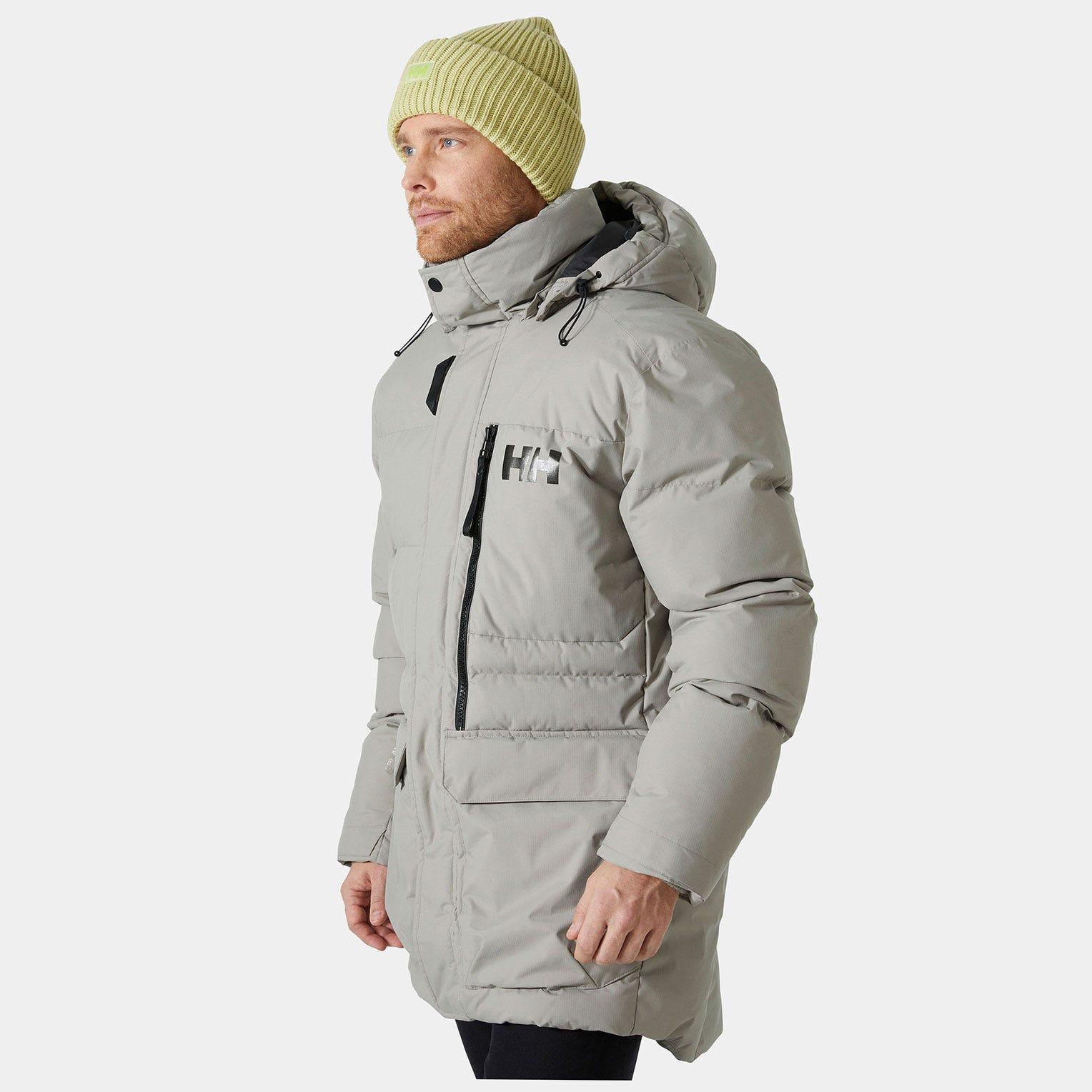 Helly Hansen Tromsoe Hooded Winter Jacket Grey in Gray for Men | Lyst