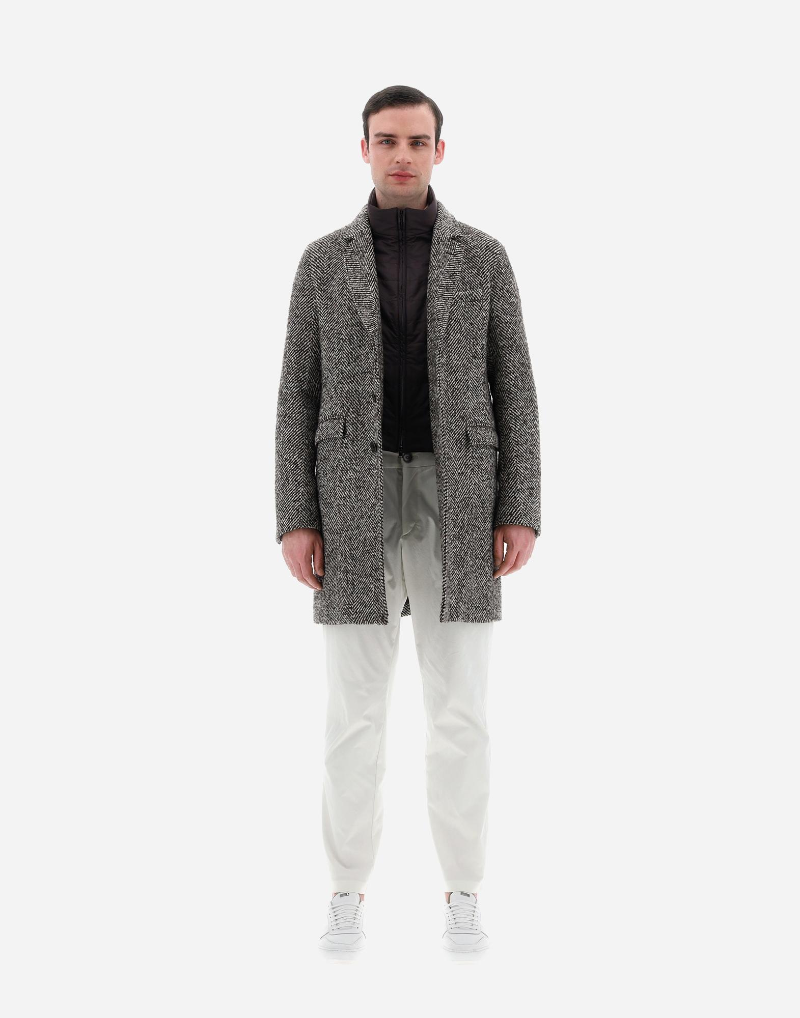 Herno Nuage Herno Blazer Jacket Herno Abrigo De Herringbone Coat Y