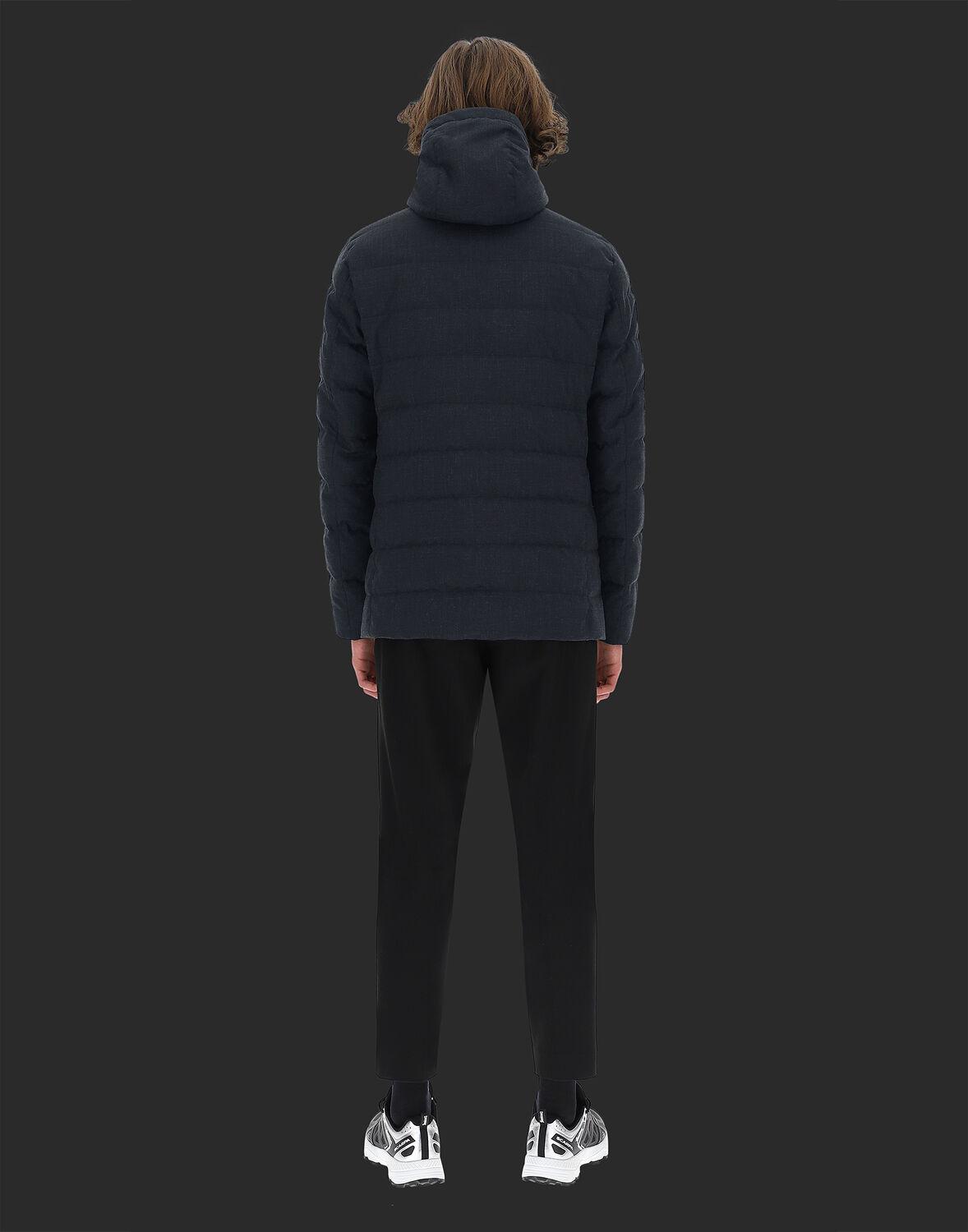 herno flannel down jacket