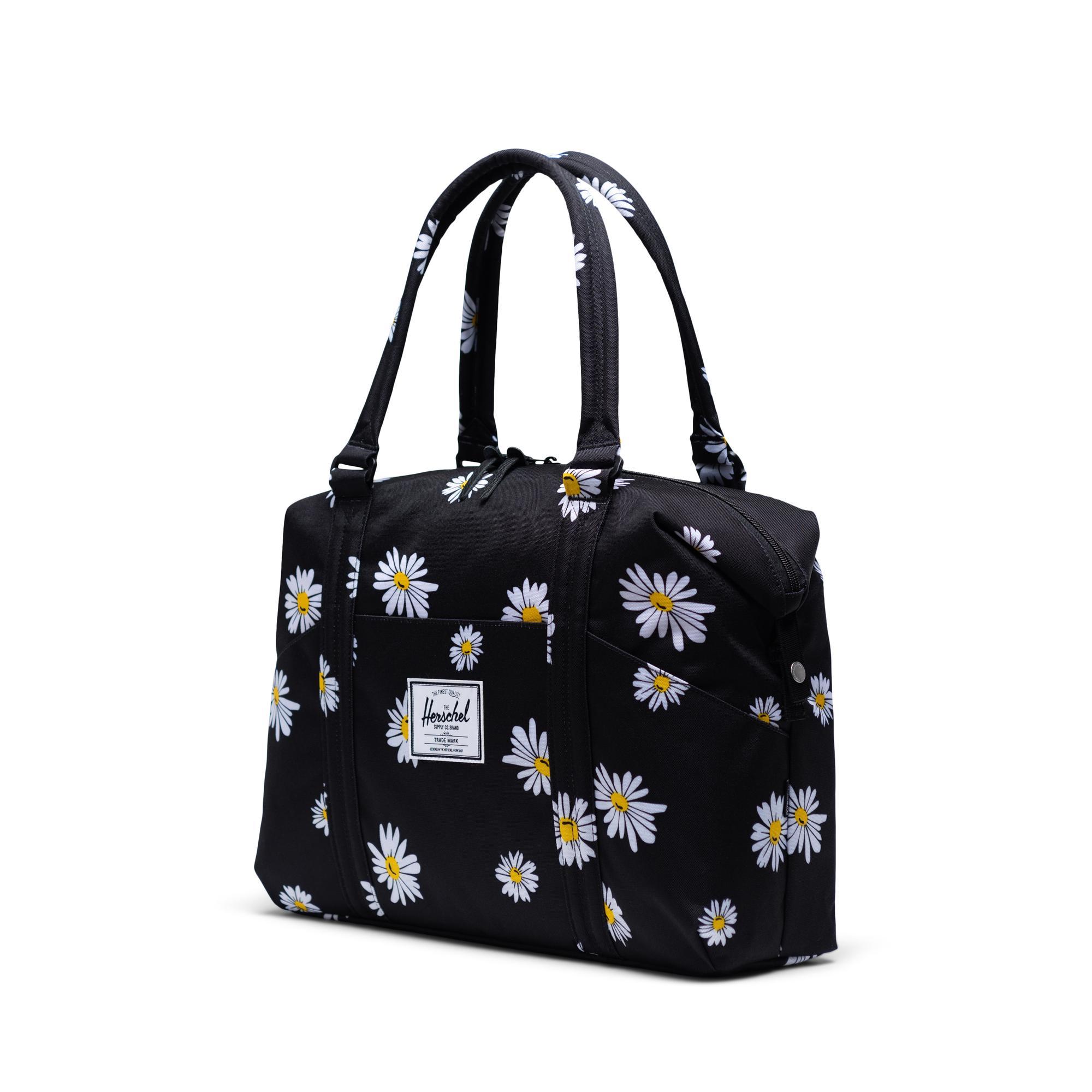 herschel black tote bag