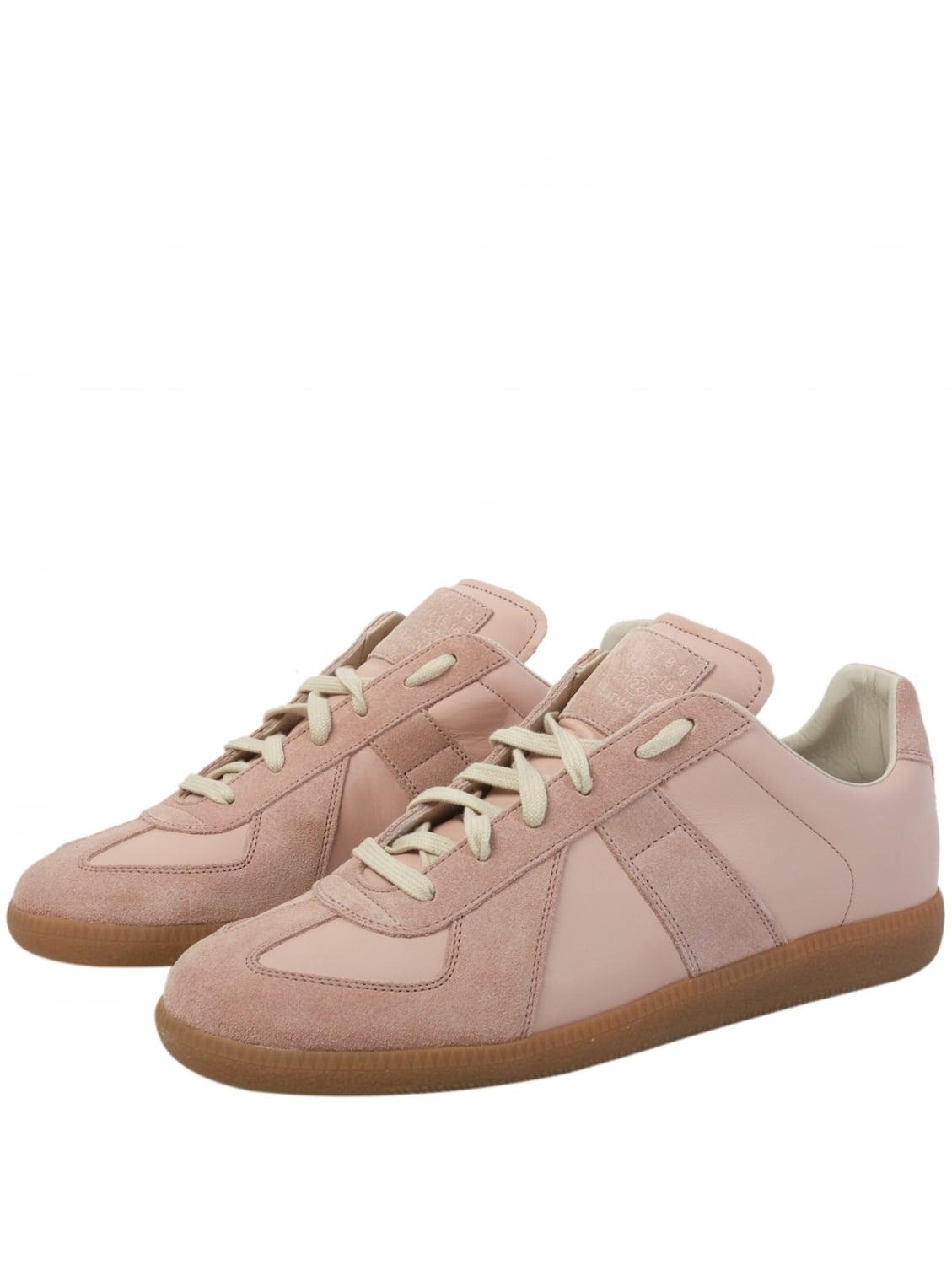 maison margiela sneakers pink