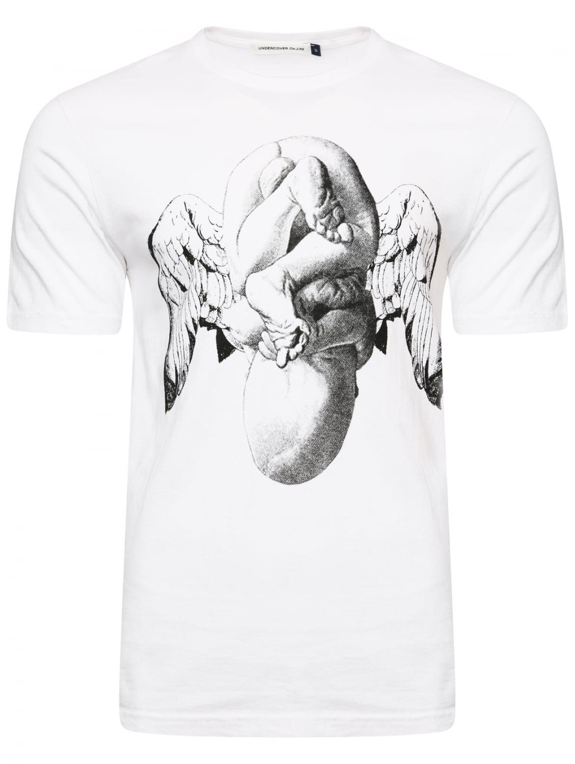 Lyst Undercover Cherub Angel Tshirt White in White for Men