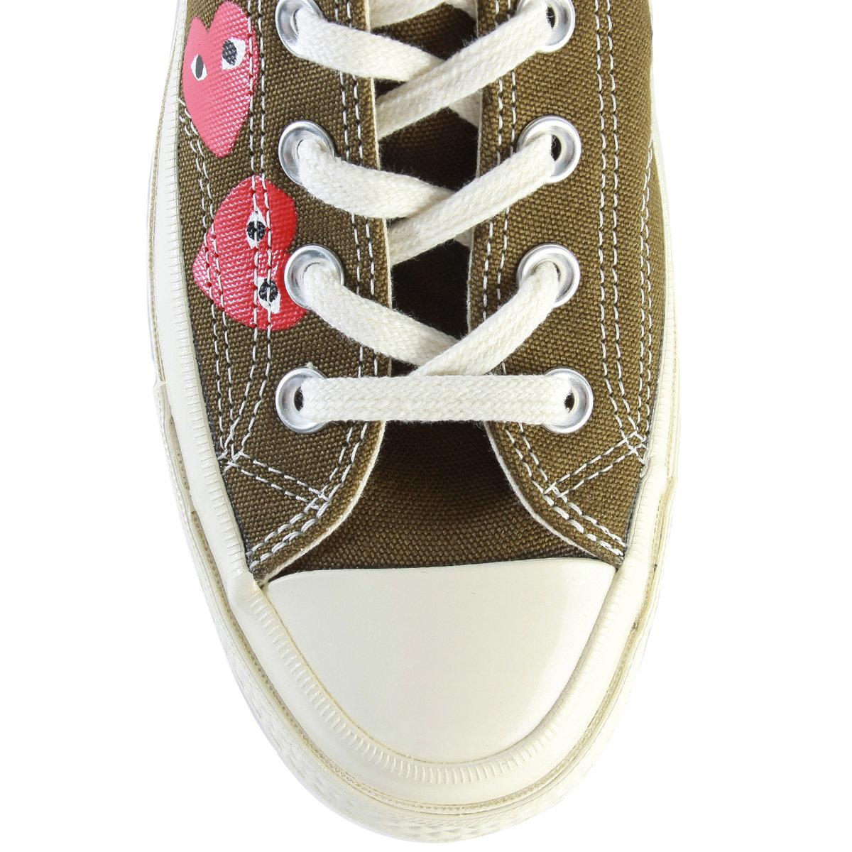 converse x comme des garçons play chuck 70 sneakers