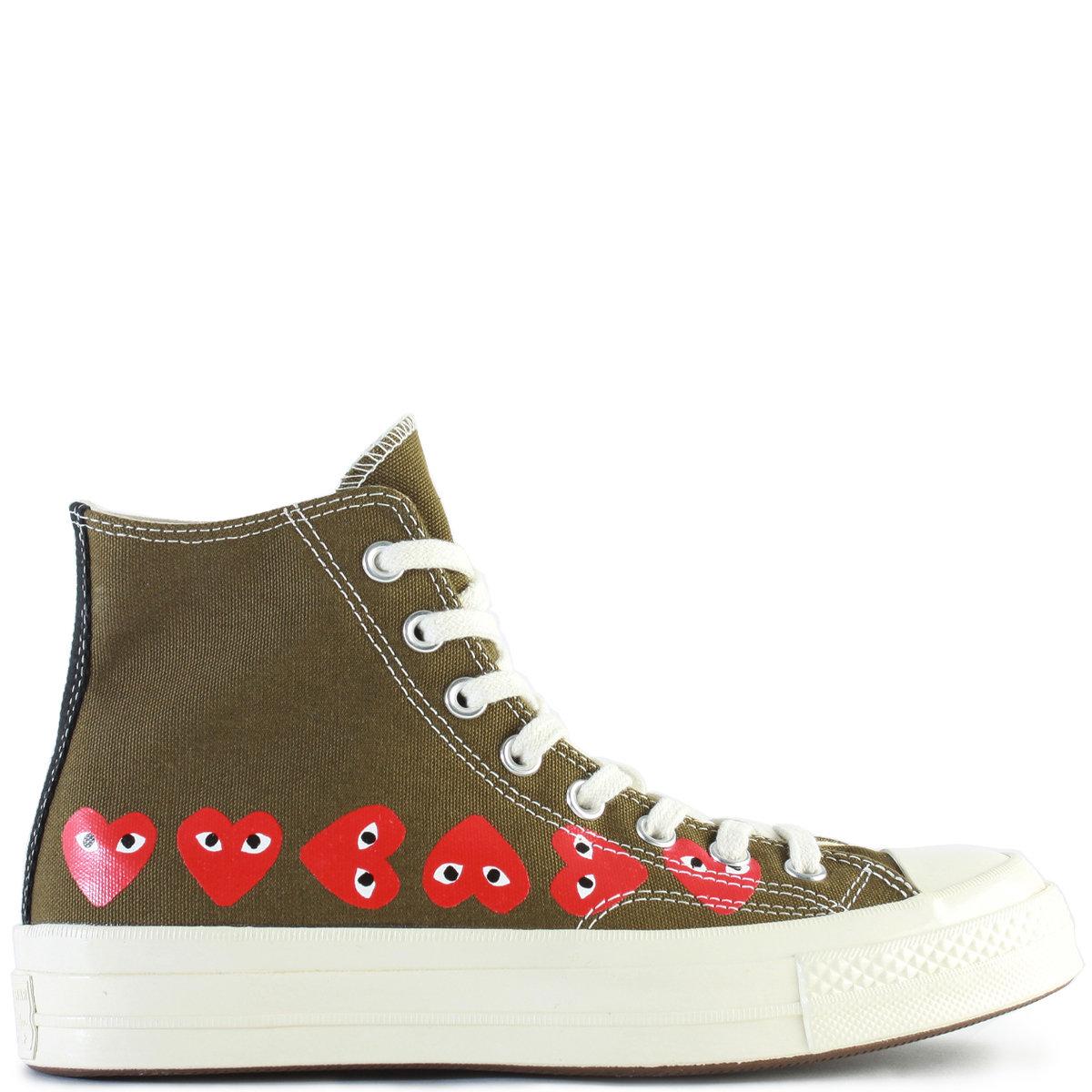 converse x comme des garçons play chuck 70 low top