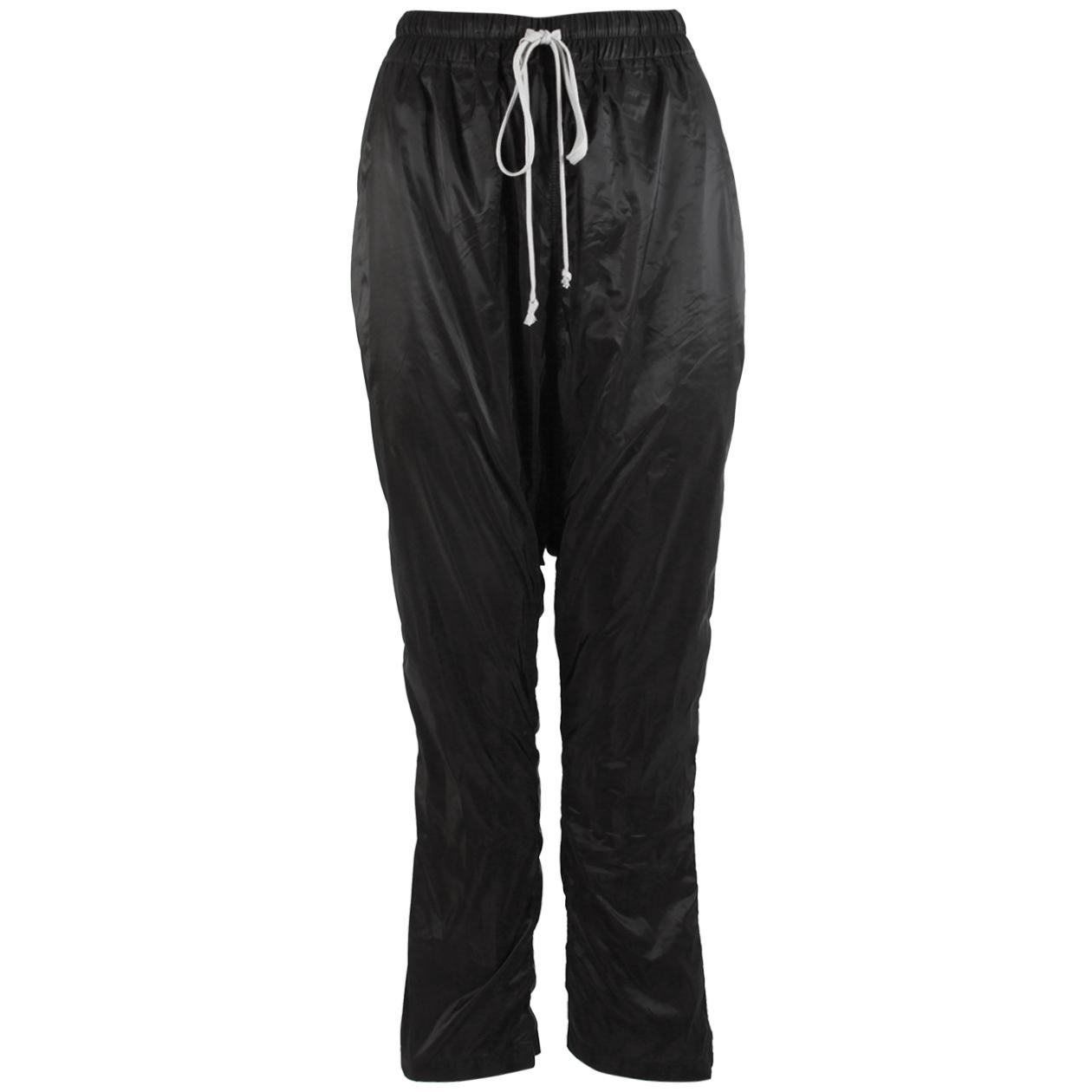 rick owens red leather pants