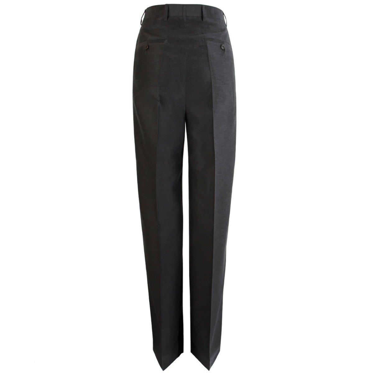 Rick Owens Cotton Loose Tux Trousers in Black - Lyst