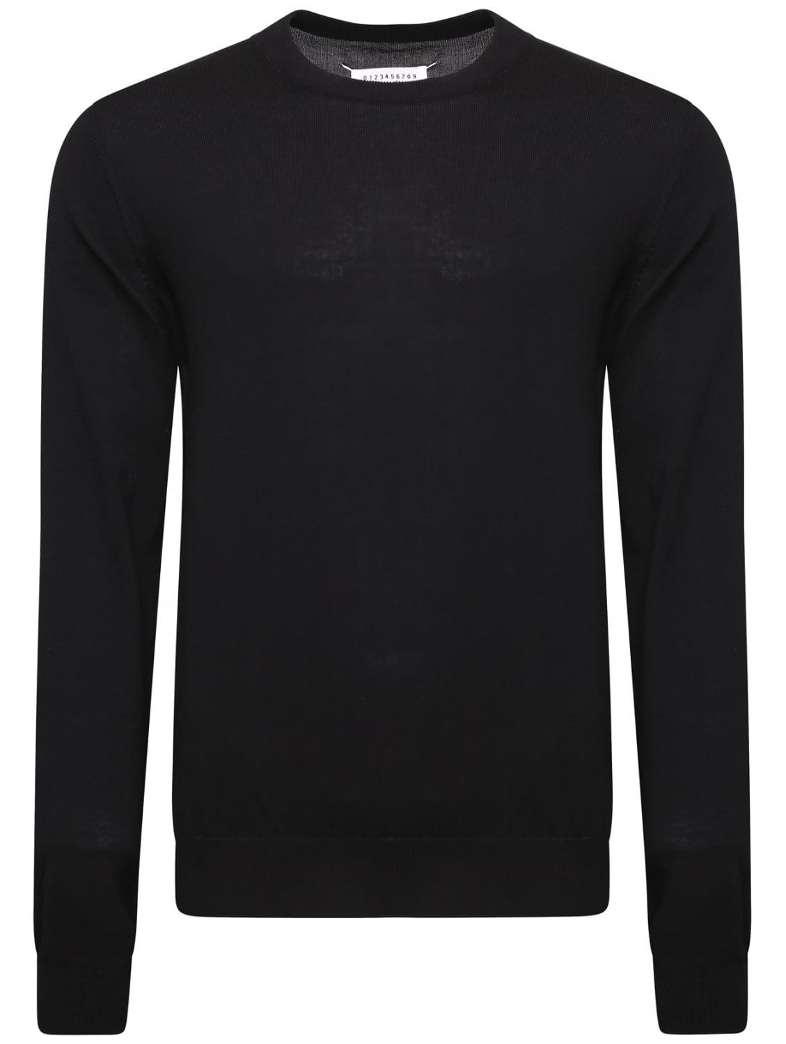 maison margiela elbow patch sweatshirt