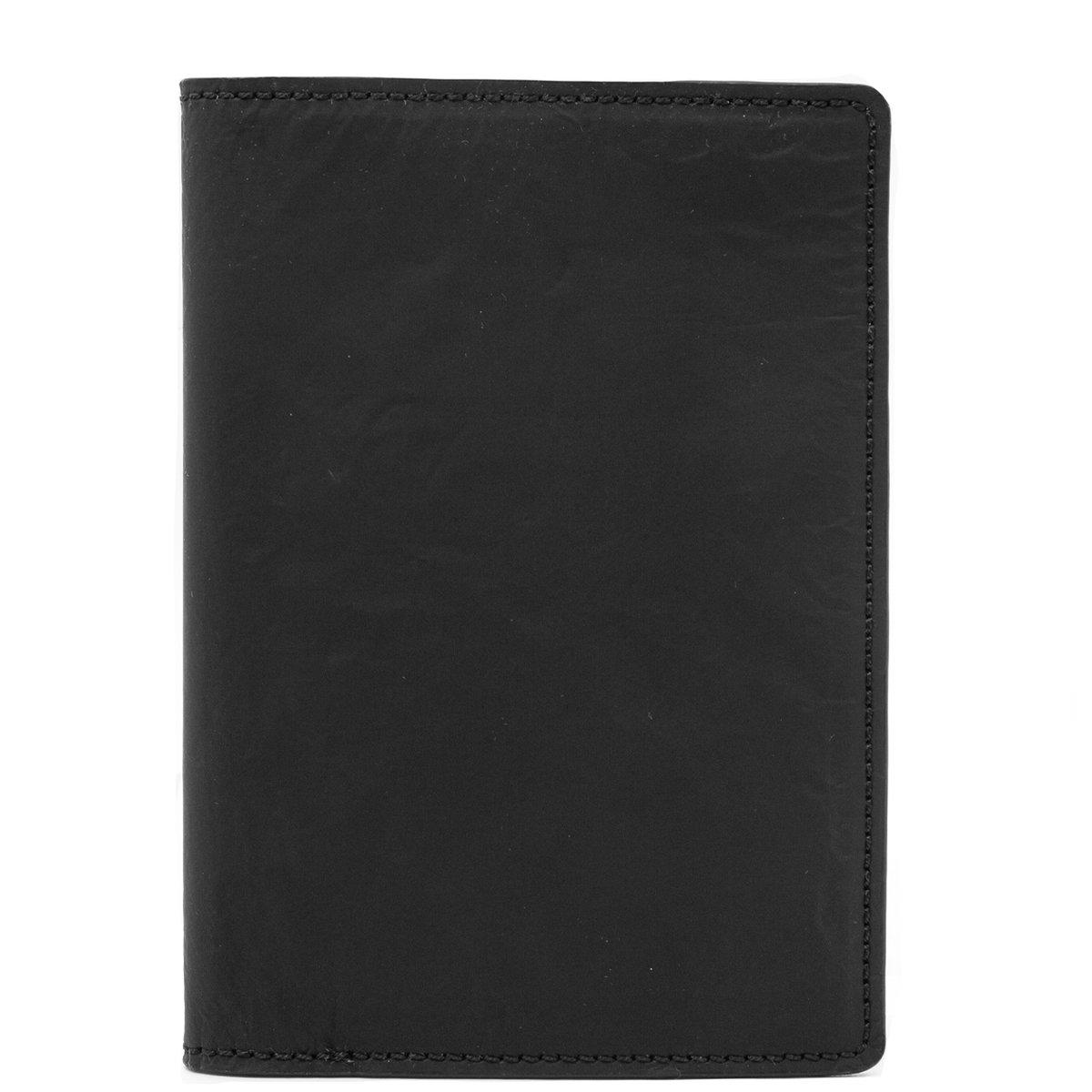 Mens Accessories Wallets and cardholders Maison Margiela Polished Leather Passport in Black for Men 