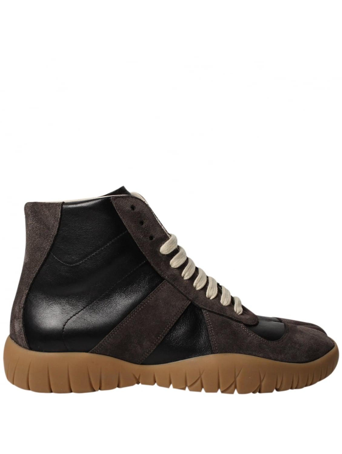 maison margiela replica sneaker black