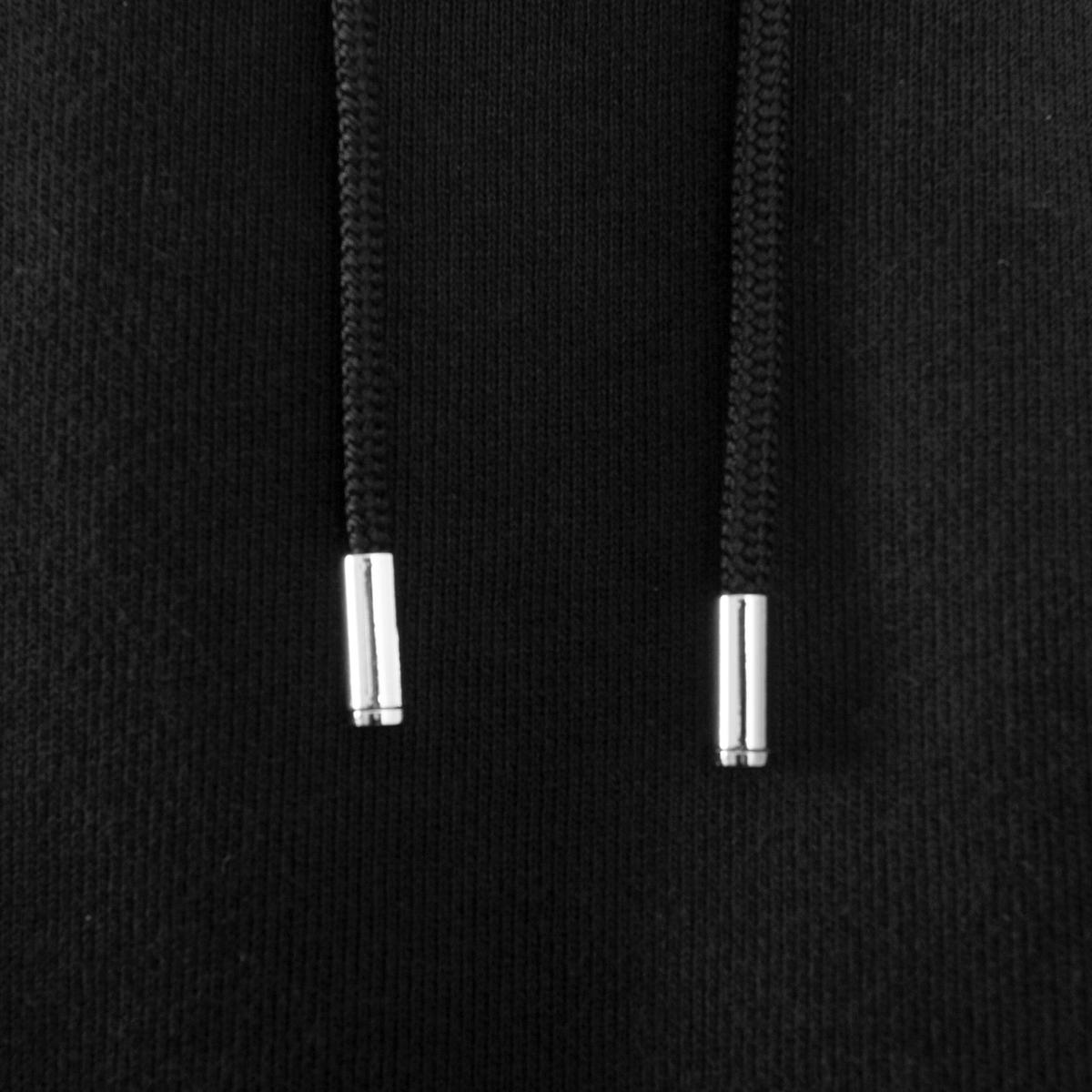 Maison Margiela Side Zip Loopback Hoodie in Black | Lyst