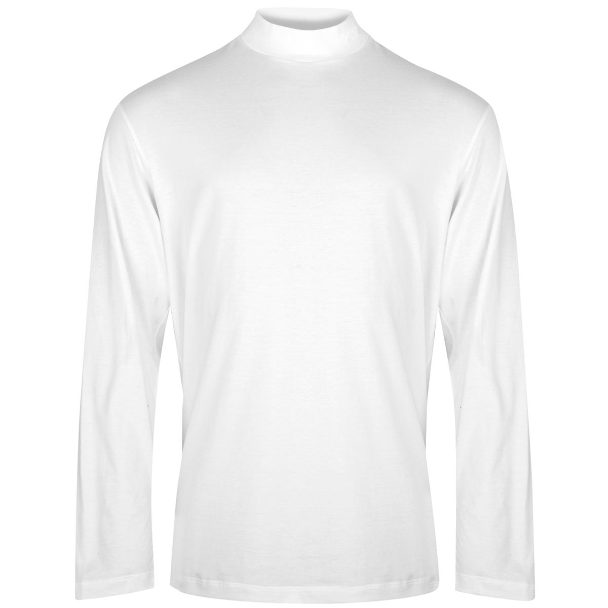 Download Y-3 Classic Mock Neck Long Sleeve T-shirt White for Men - Lyst