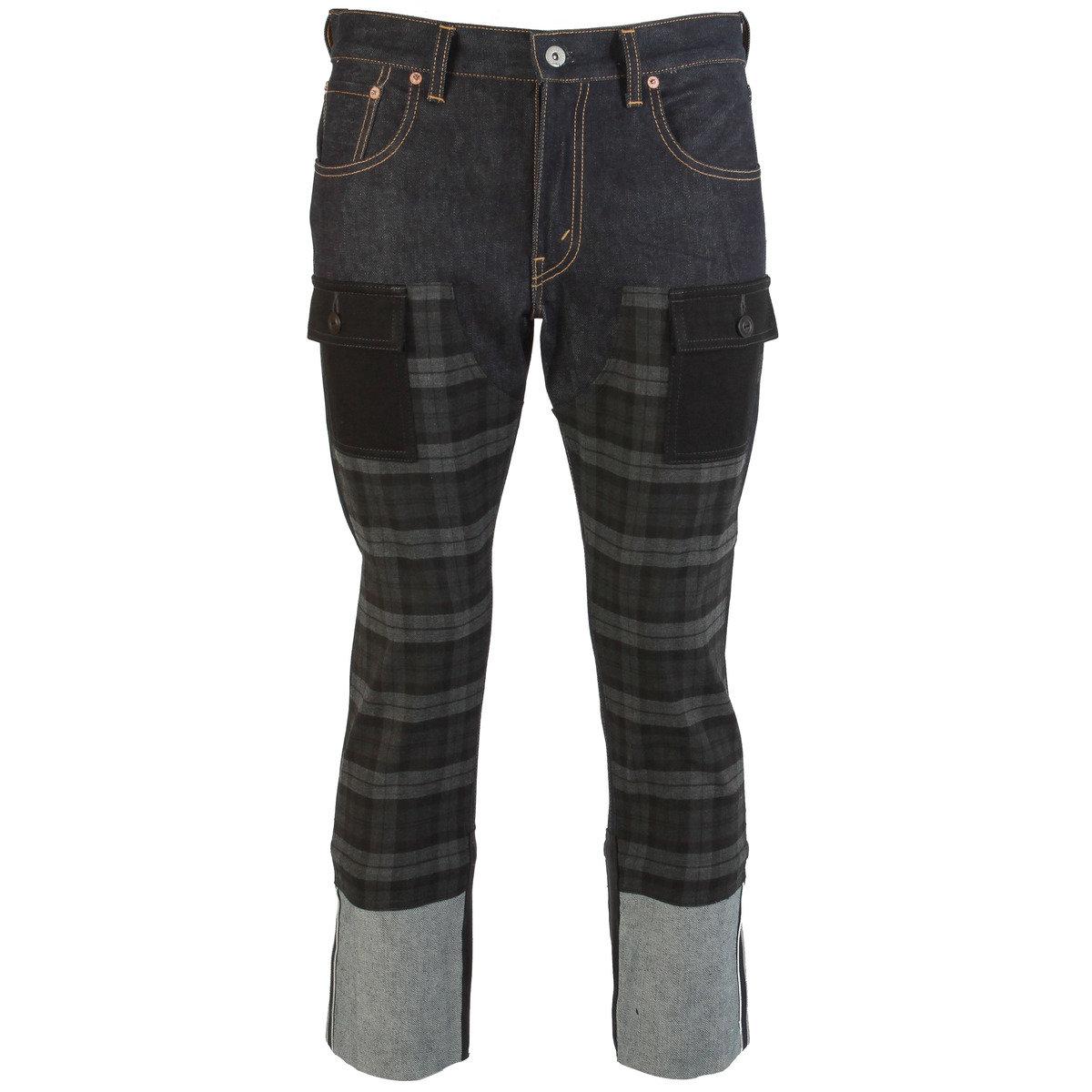 levis checkered jeans