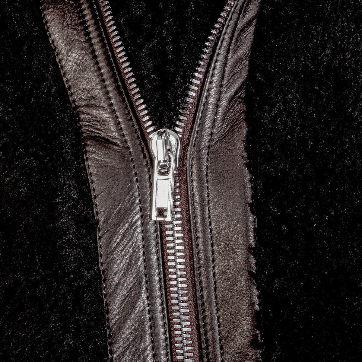 Rick Owens Shearling Bauhaus Jacket in Black for Men | Lyst
