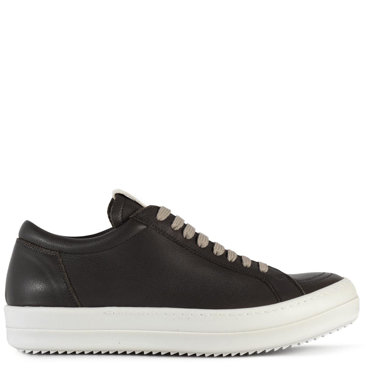 Rick Owens Leather Performa Low Sneakers Black for Men - Lyst