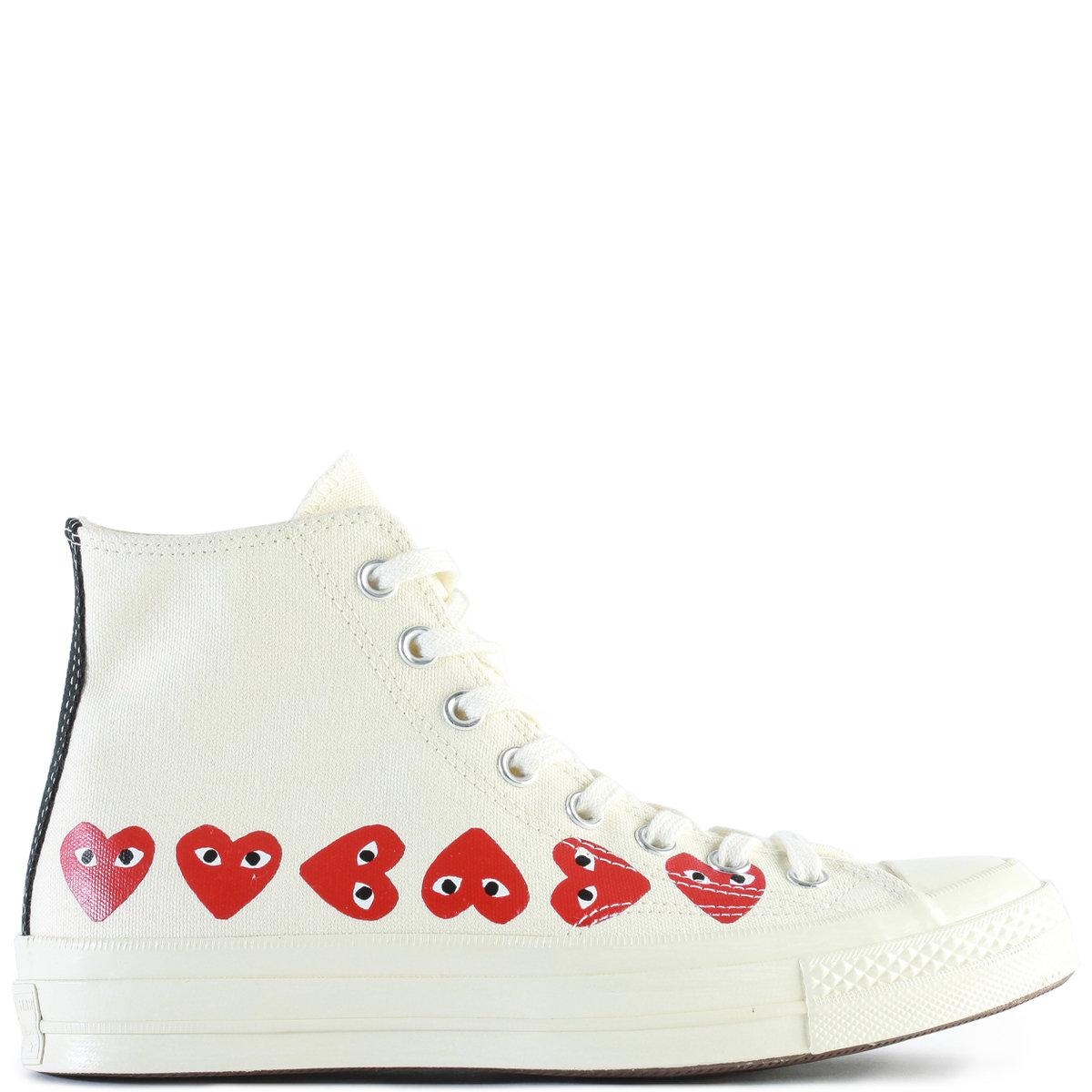 comme des garçons x nike platform sneakers