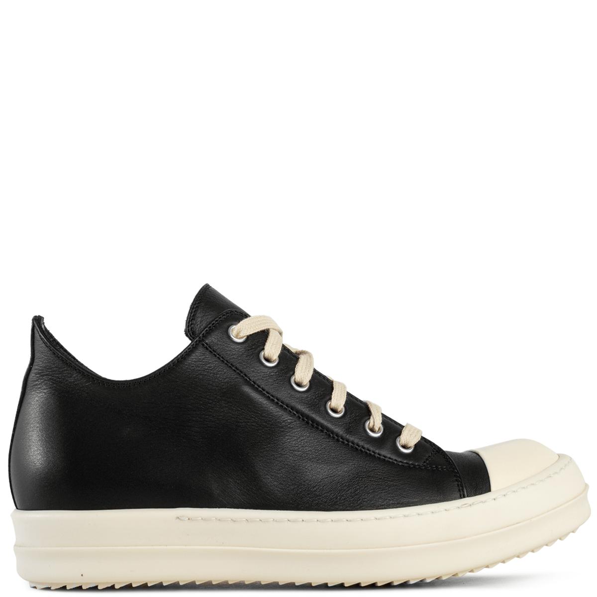 rick owens low leather