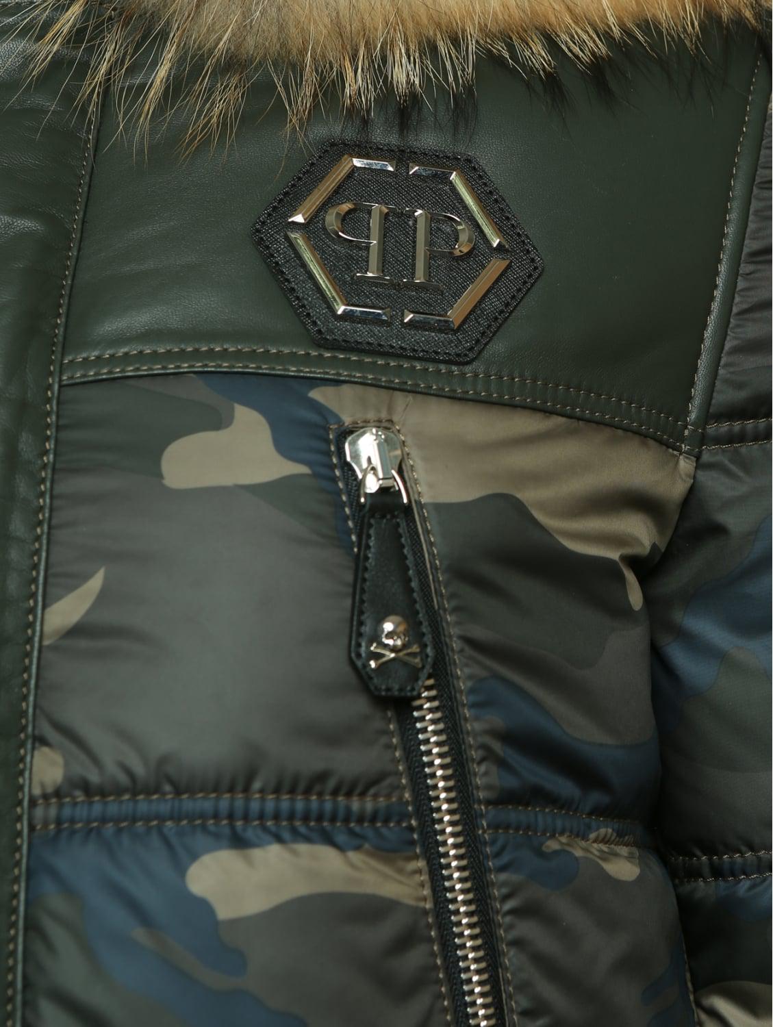 philipp plein army jacket