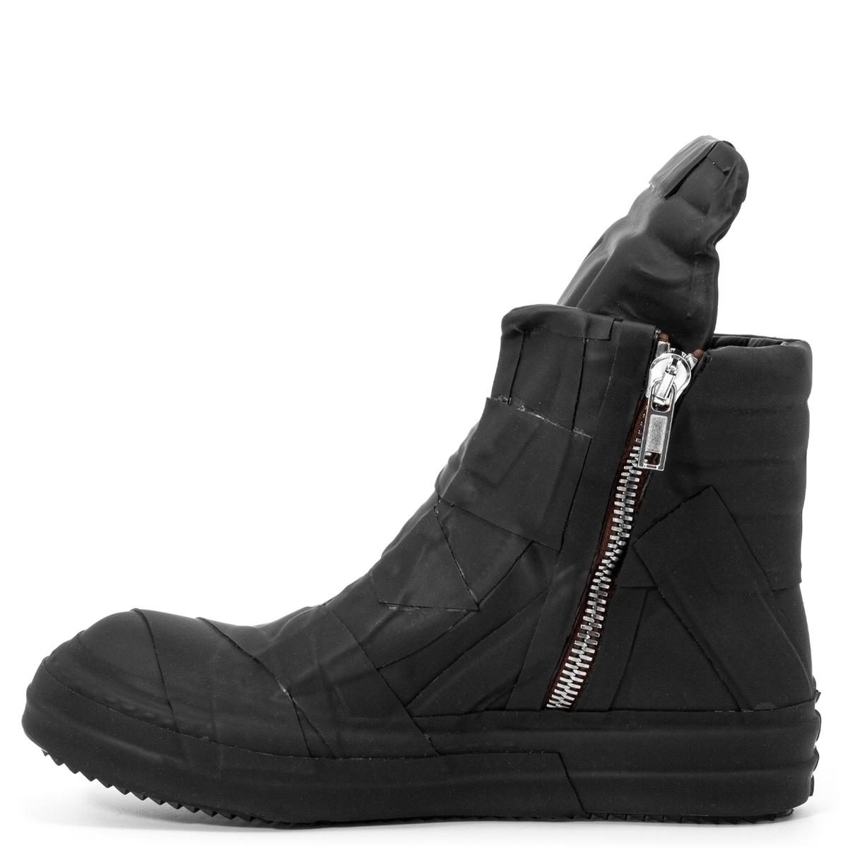 Rick Owens Rubber Panelled Geobasket 