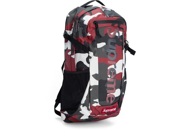 Supreme Backpack Backpack (ss21) Red Camo for Men | Lyst