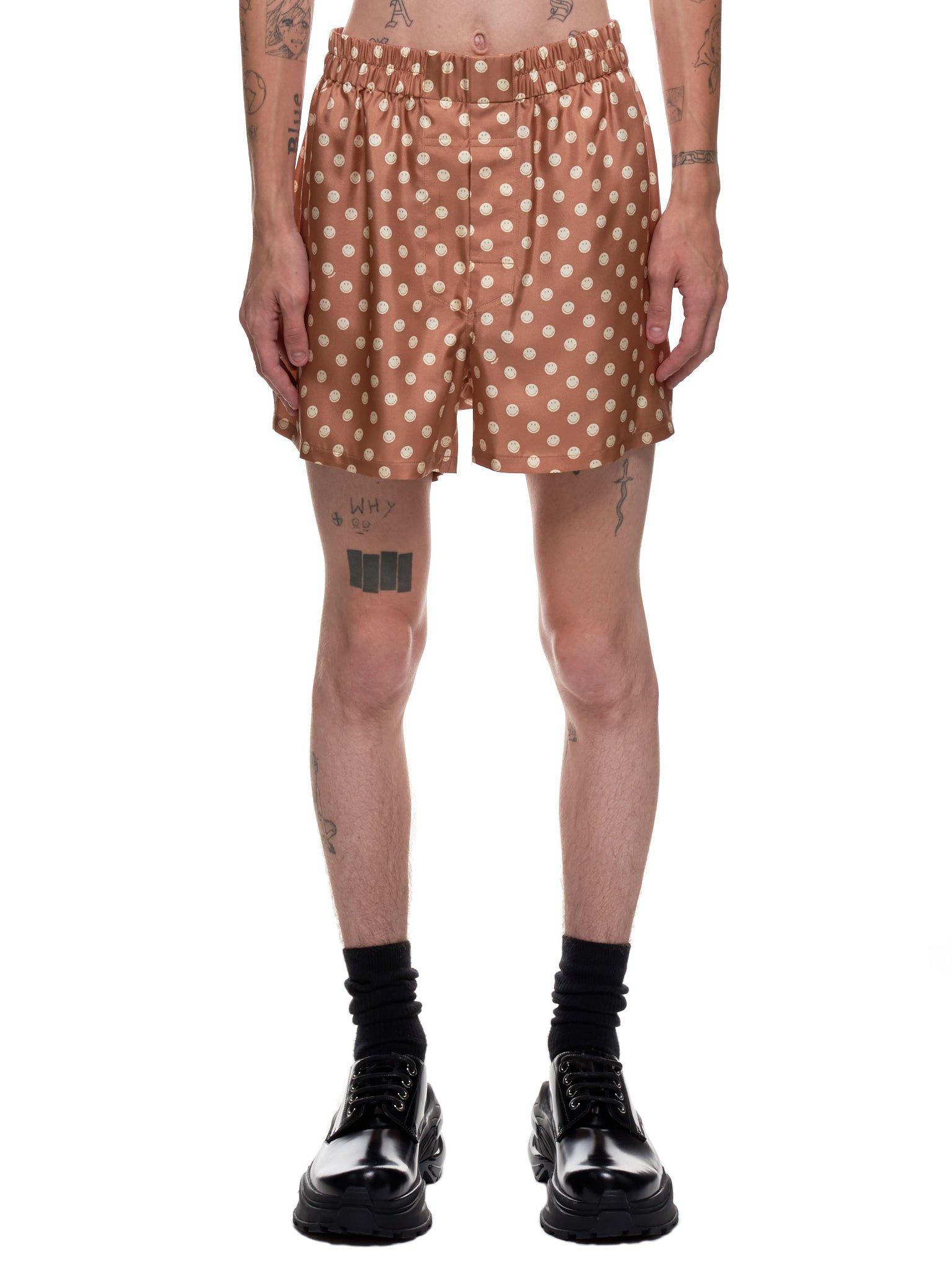 smiley face boxer shorts