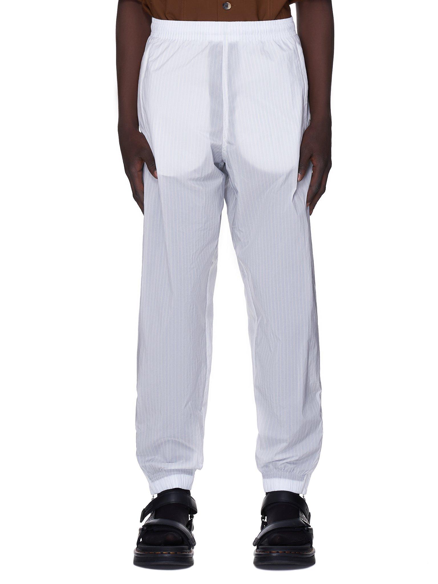 nike pinstripe joggers