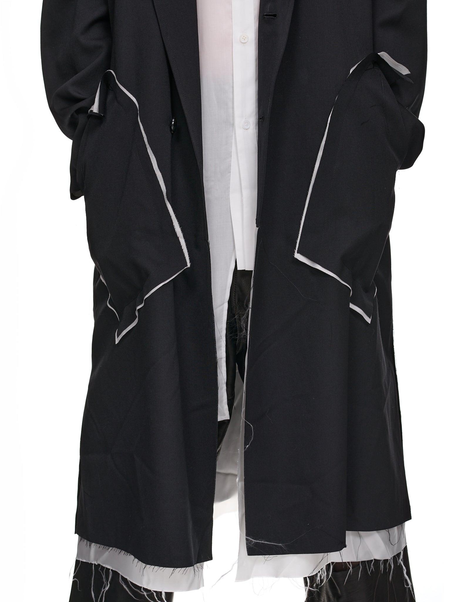 Sulvam Classic Over Coat in Blue for Men | Lyst