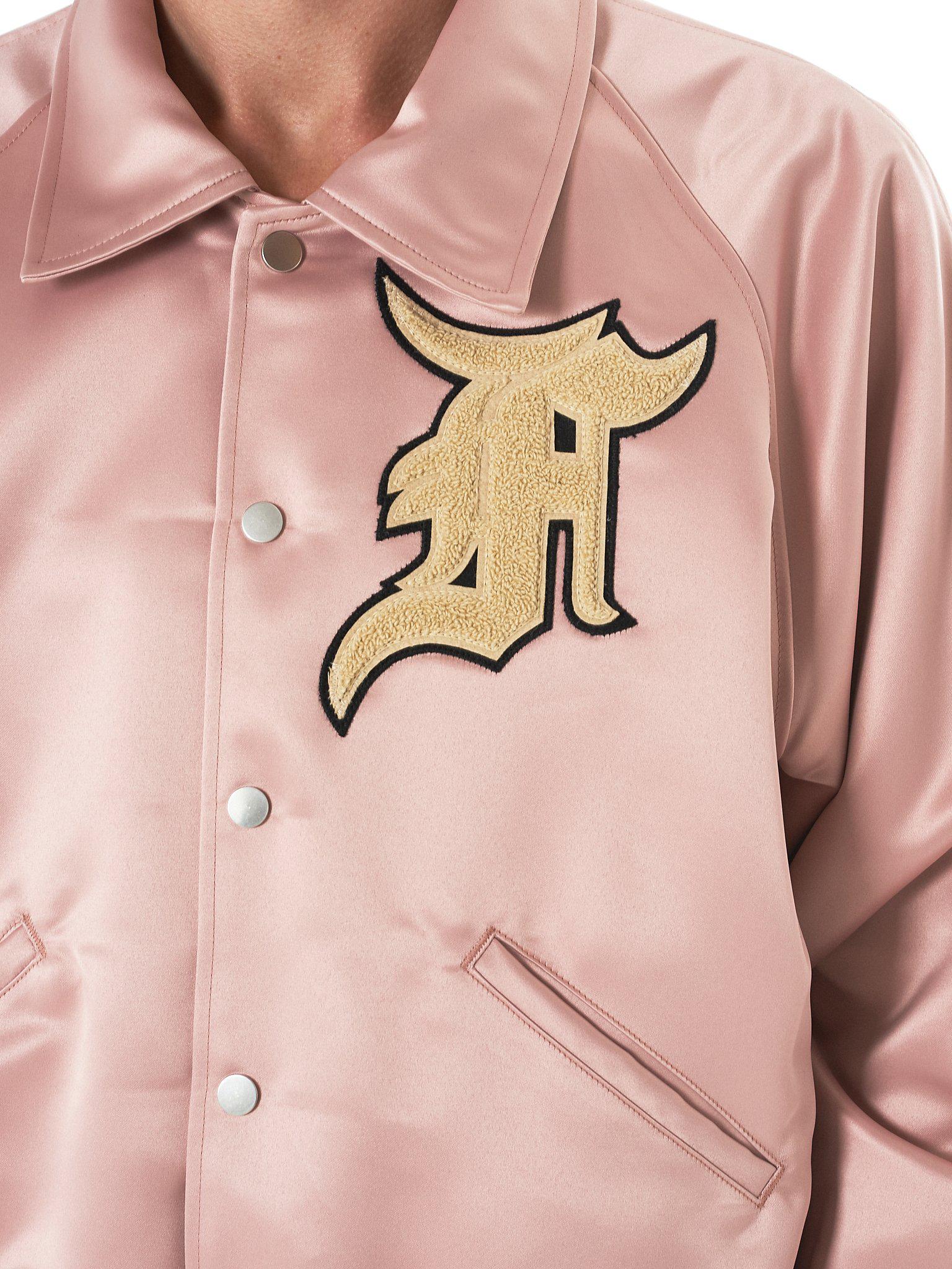 fear of god jacket pink
