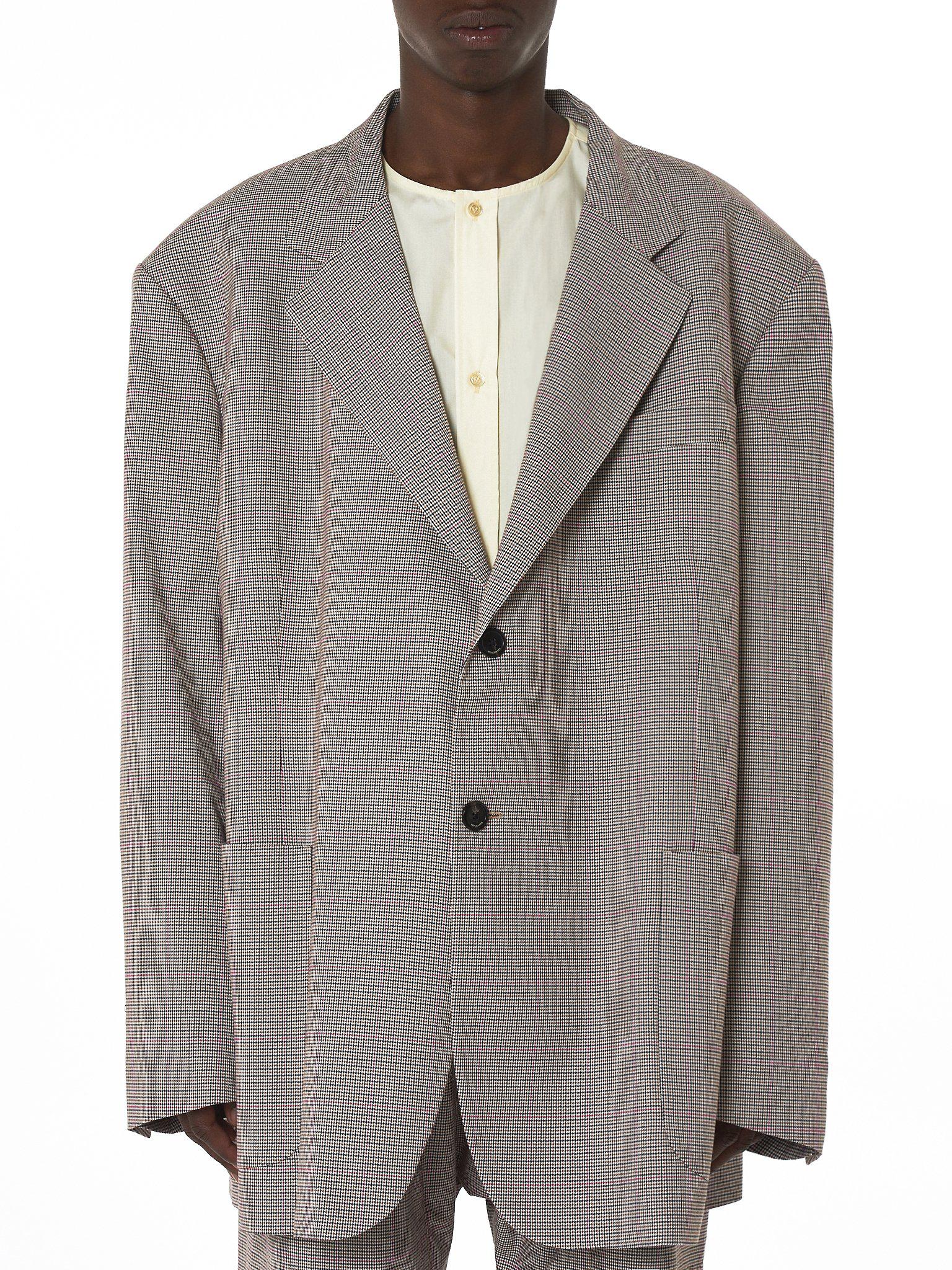 raf simons oversized blazer