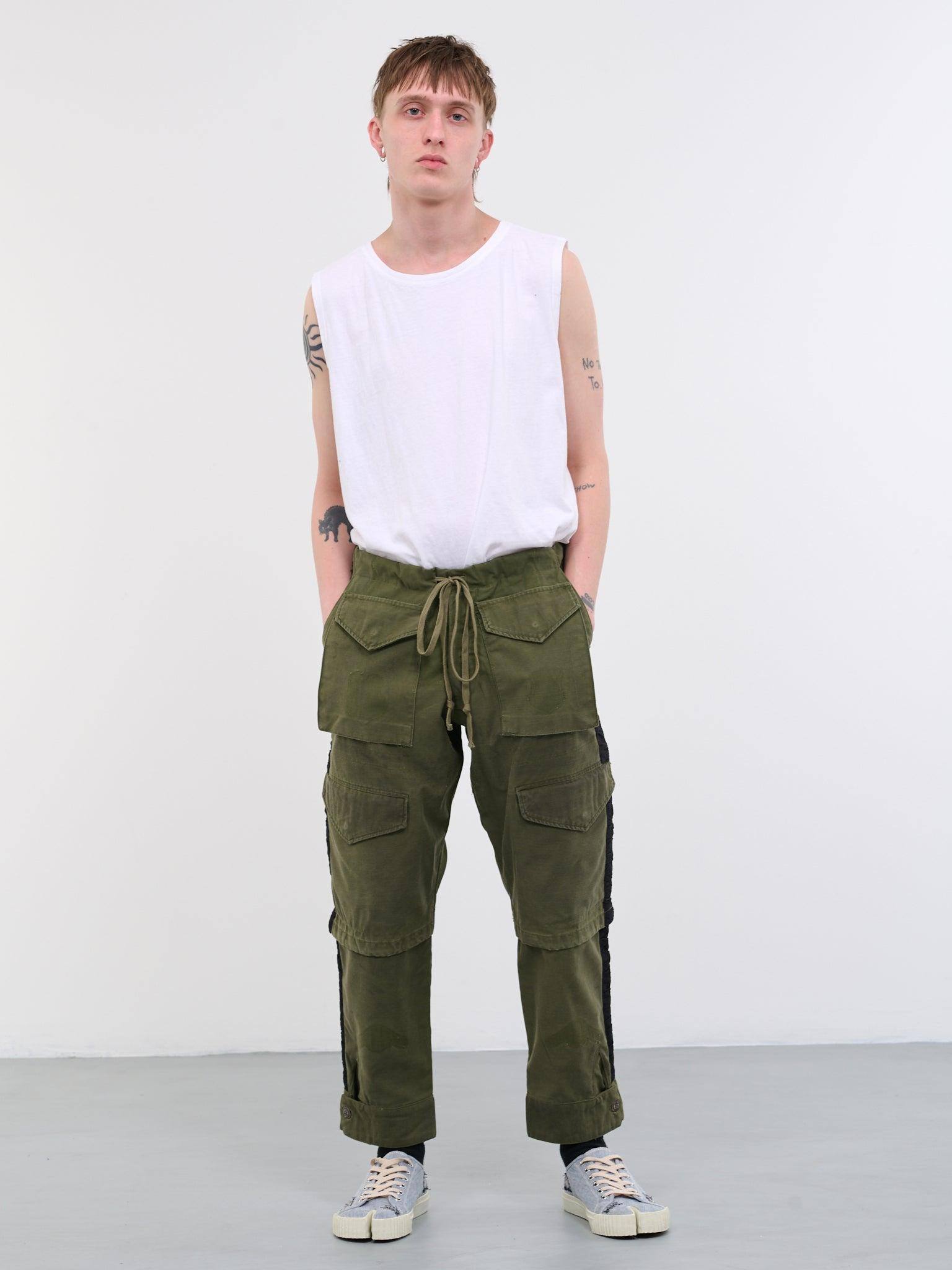 Greg Lauren Army Jackets Cargo Pants in Green for Men | Lyst