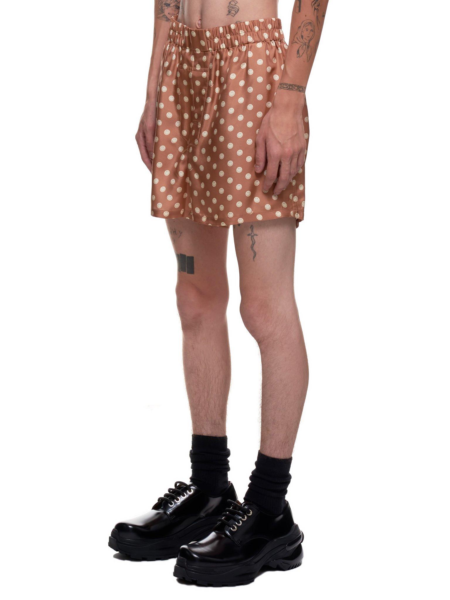 smiley face boxer shorts