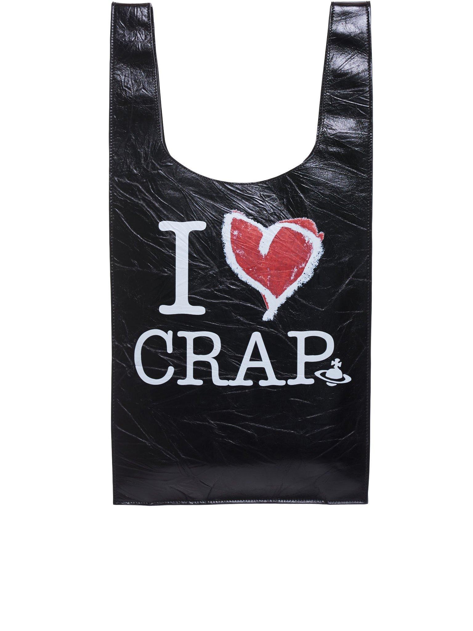 vivienne westwood i love crap bag