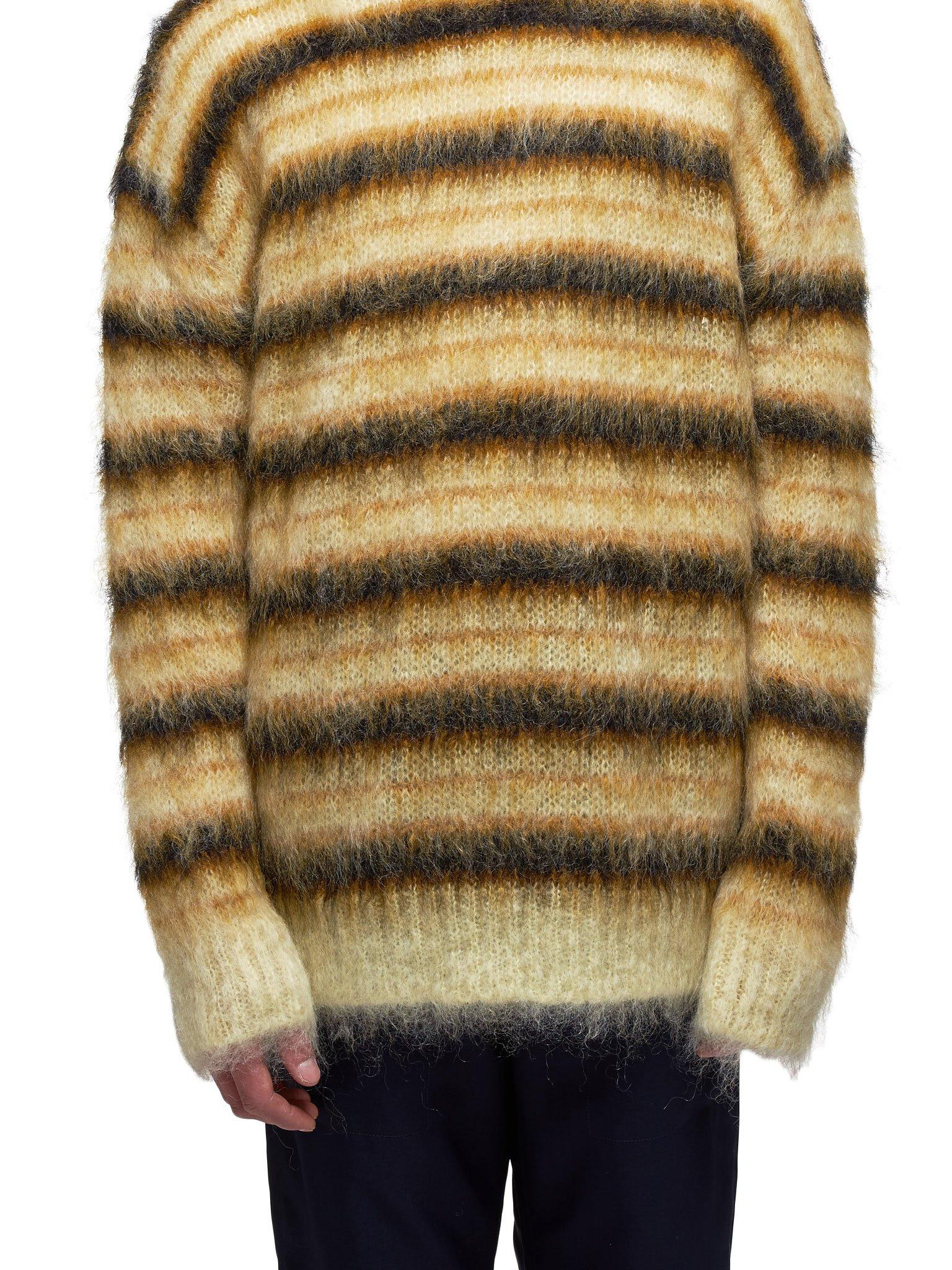 Marni Synthetic Mohair Sweater in Yellow for Men - Lyst