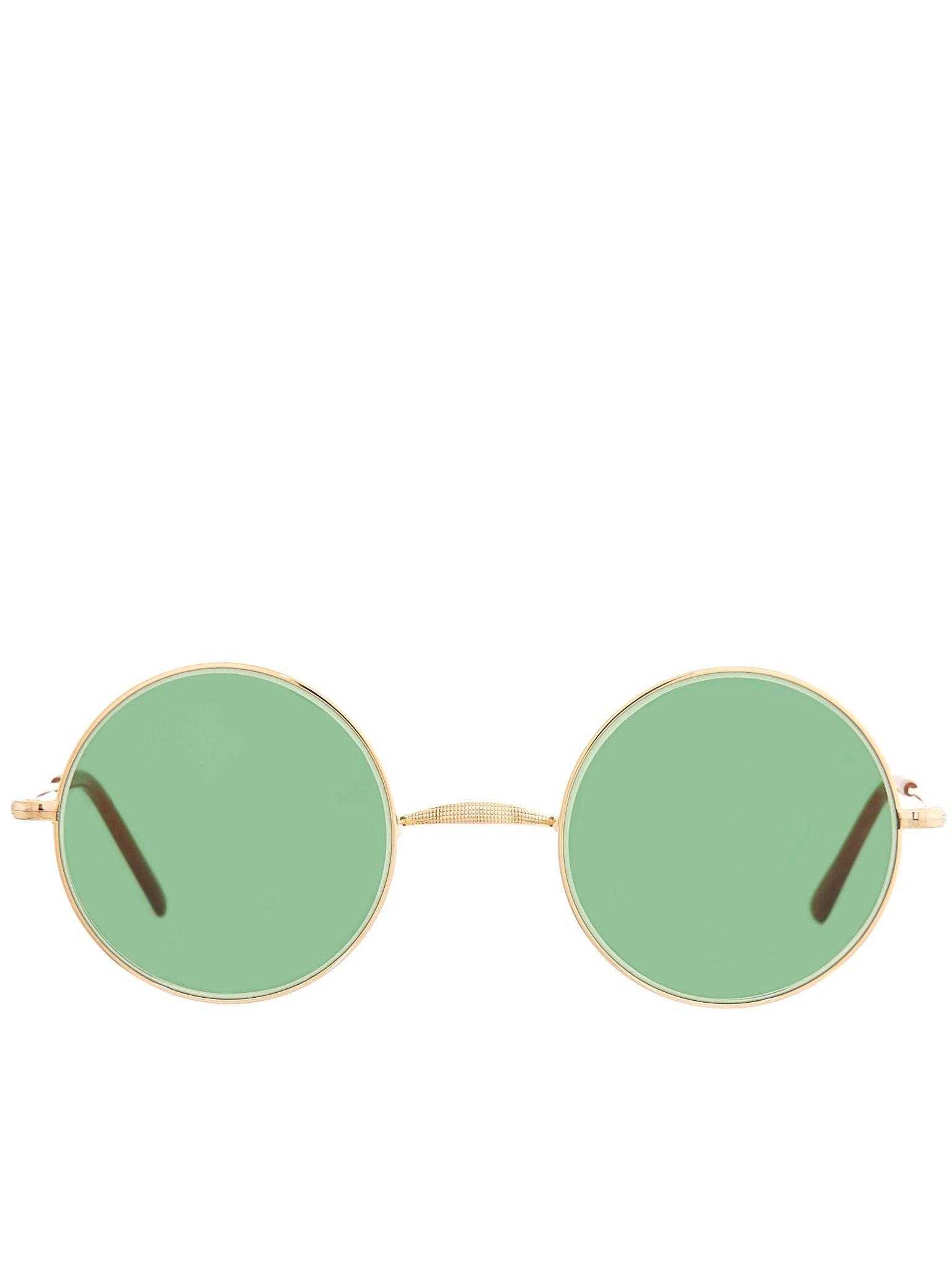 green round sunglasses