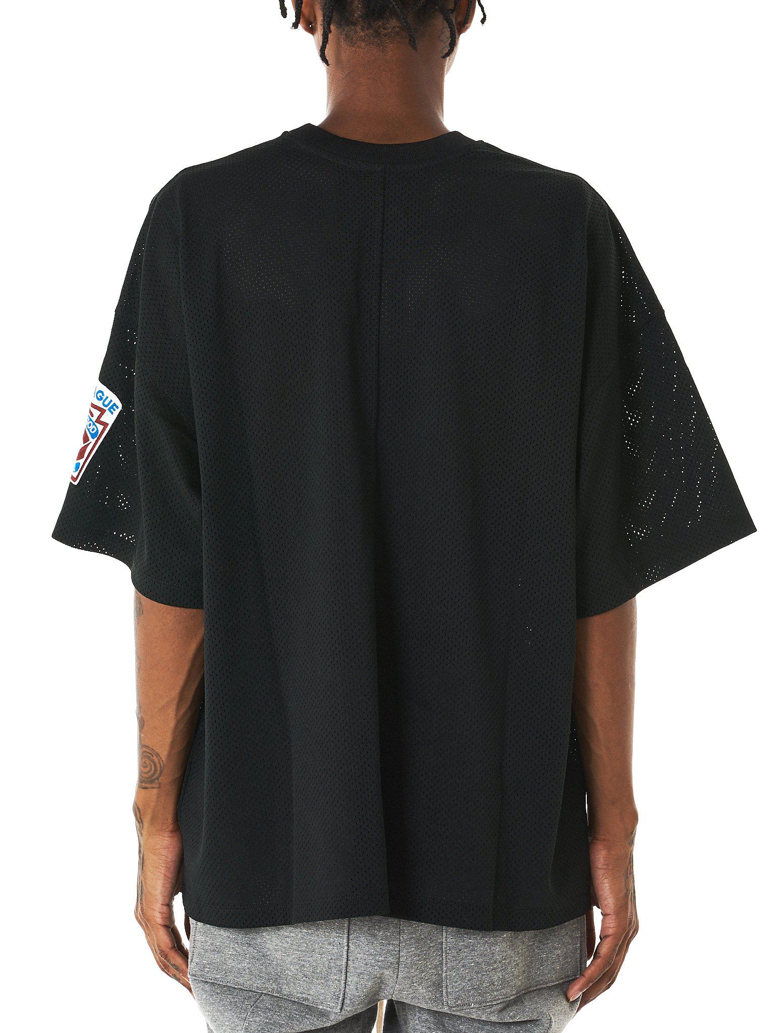 Fear Of God Silk Embroidery Baseball Jersey in Black for Men - Lyst