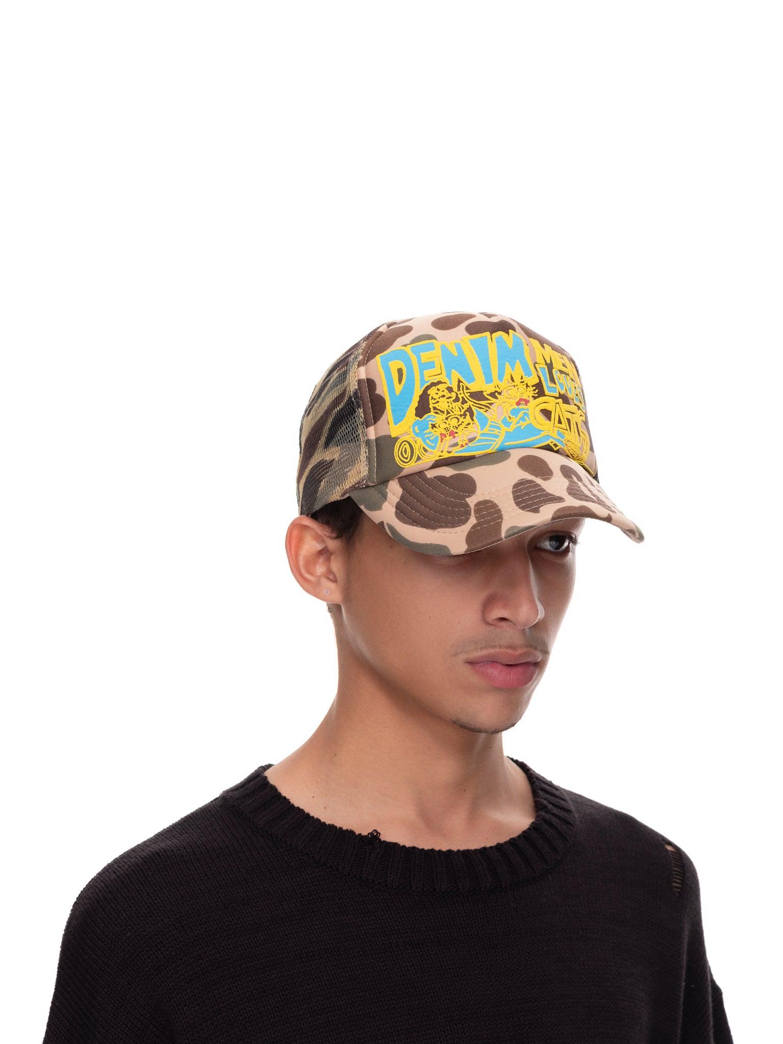 Kapital Synthetic Trucker Hat In Brown For Men Lyst Kapital Synthetic Trucker Hat In Brown For Men Lyst