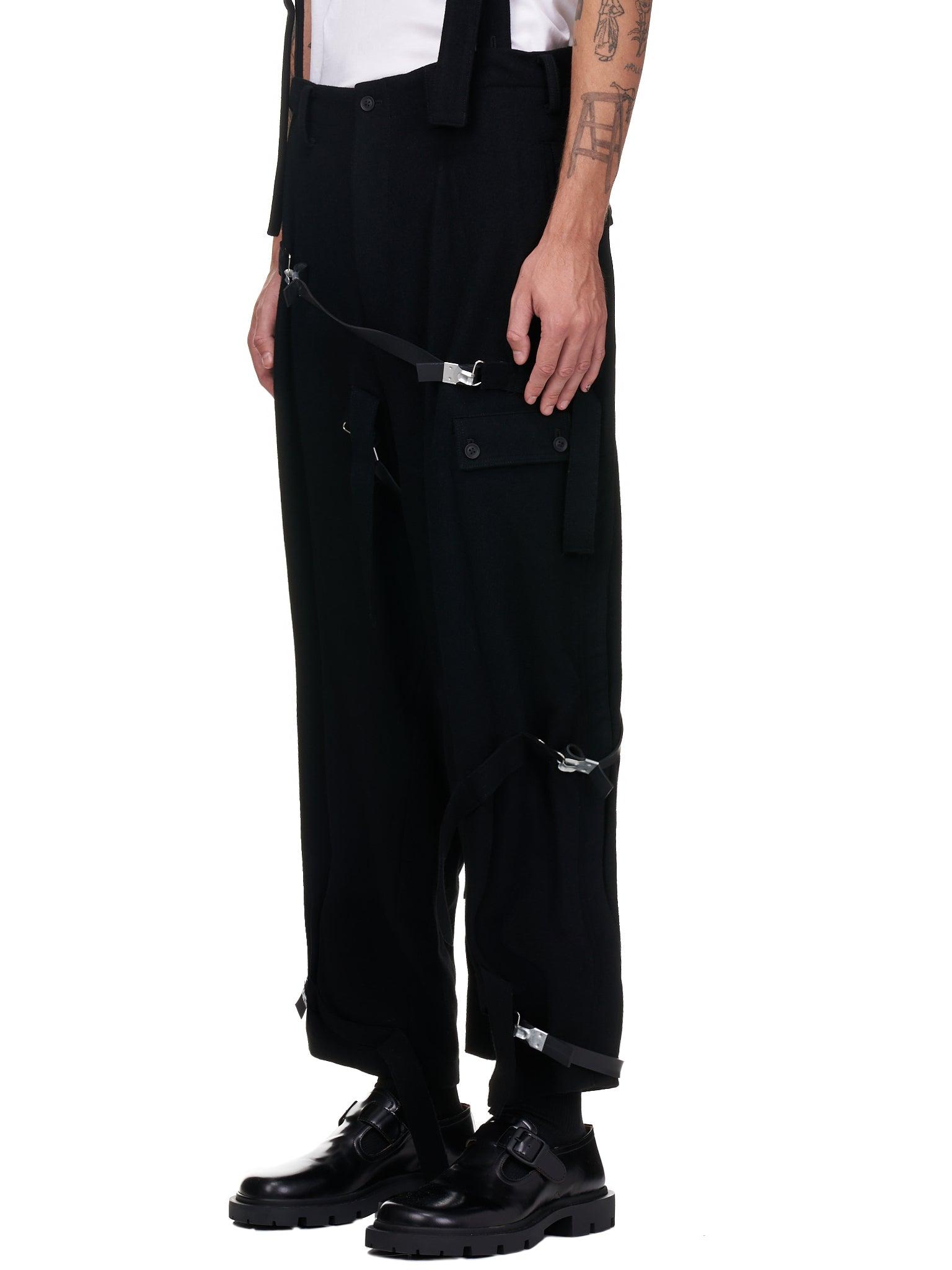 Yohji Yamamoto Wool Bondage Trousers in 