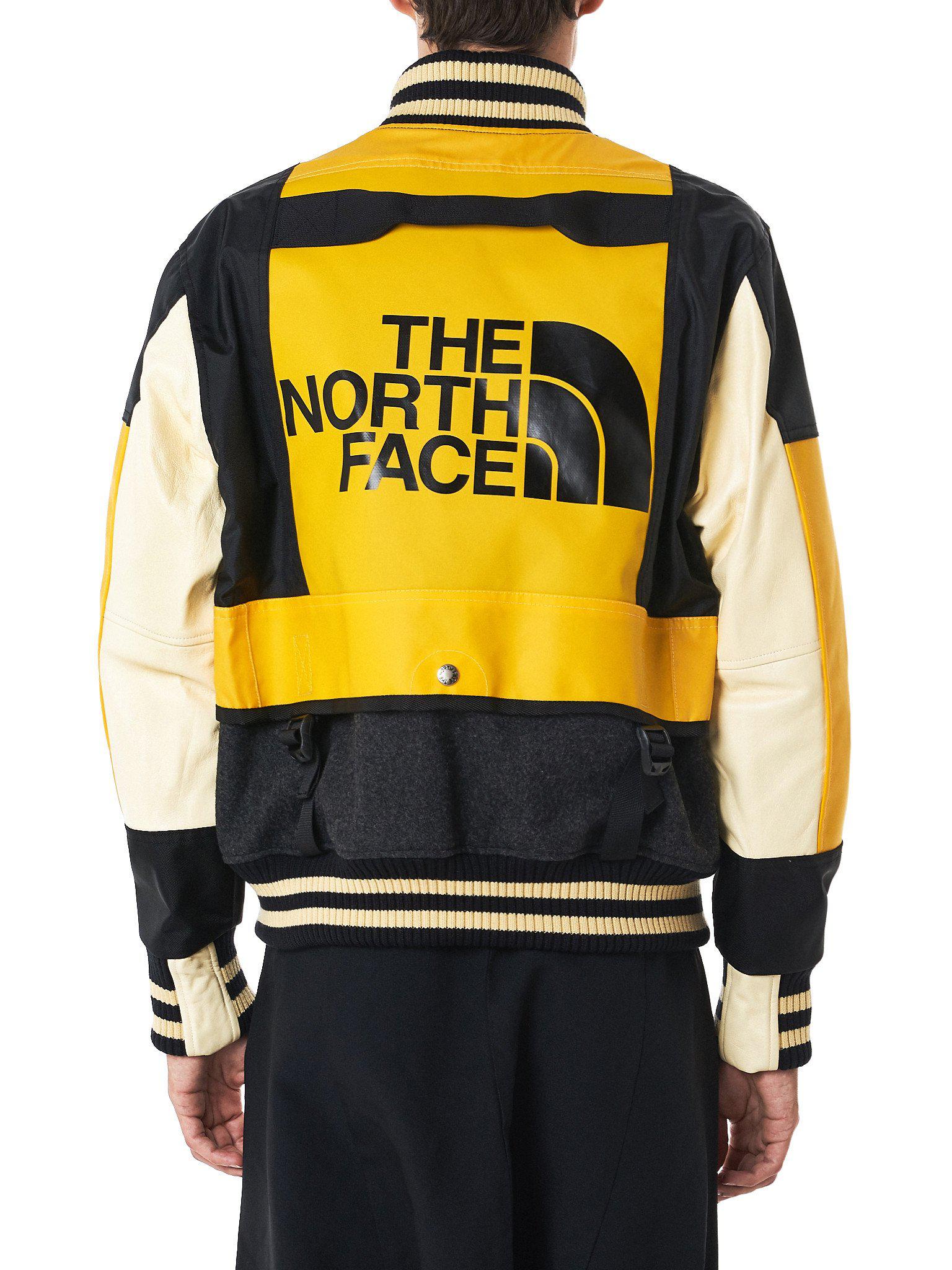 north face letterman jacket