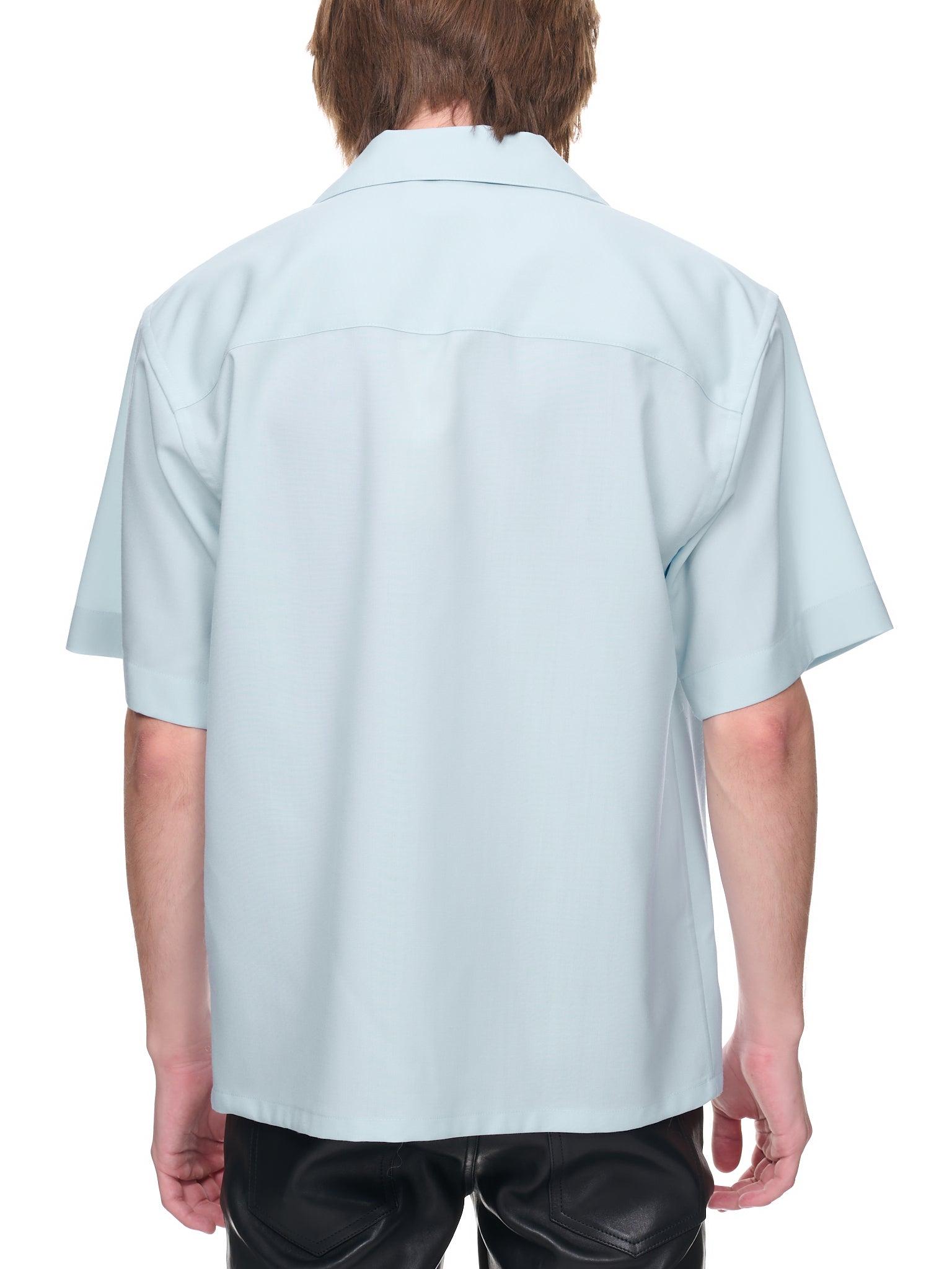 Marni Tropical Wool Bowling Shirt in Blue for Men | Lyst