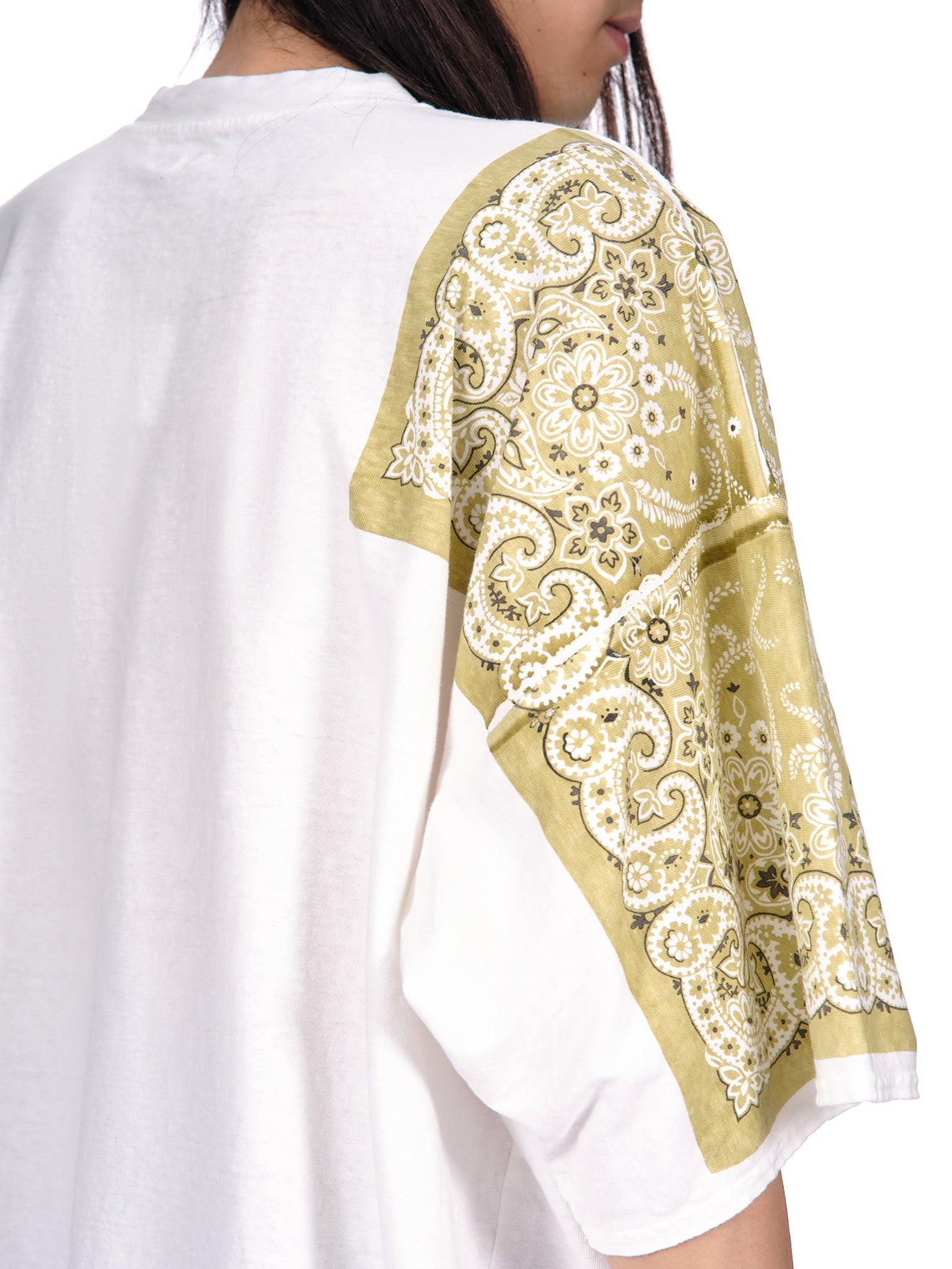 Kapital Paisley Print Shirt in Khaki 