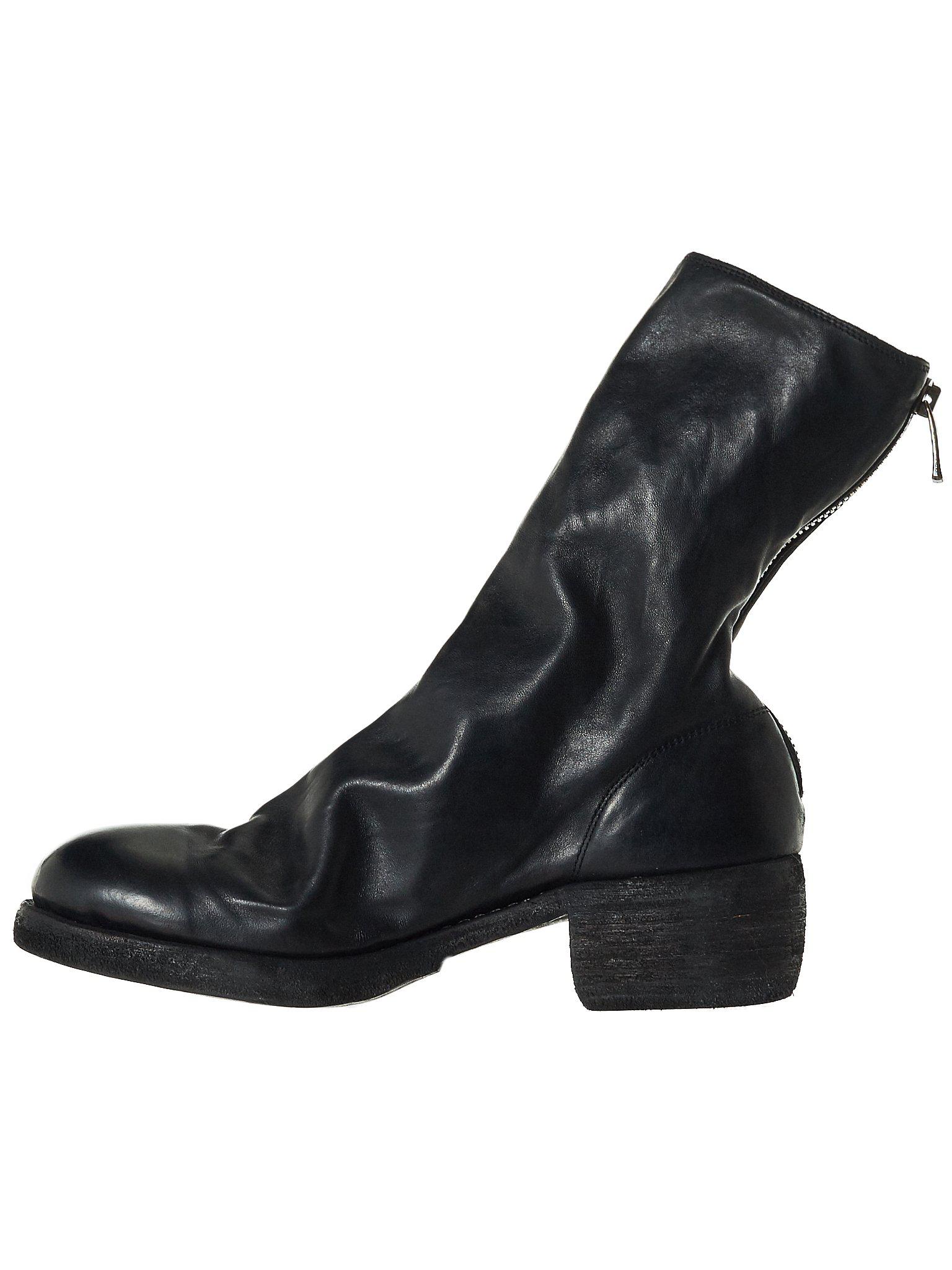 guidi back zip boots