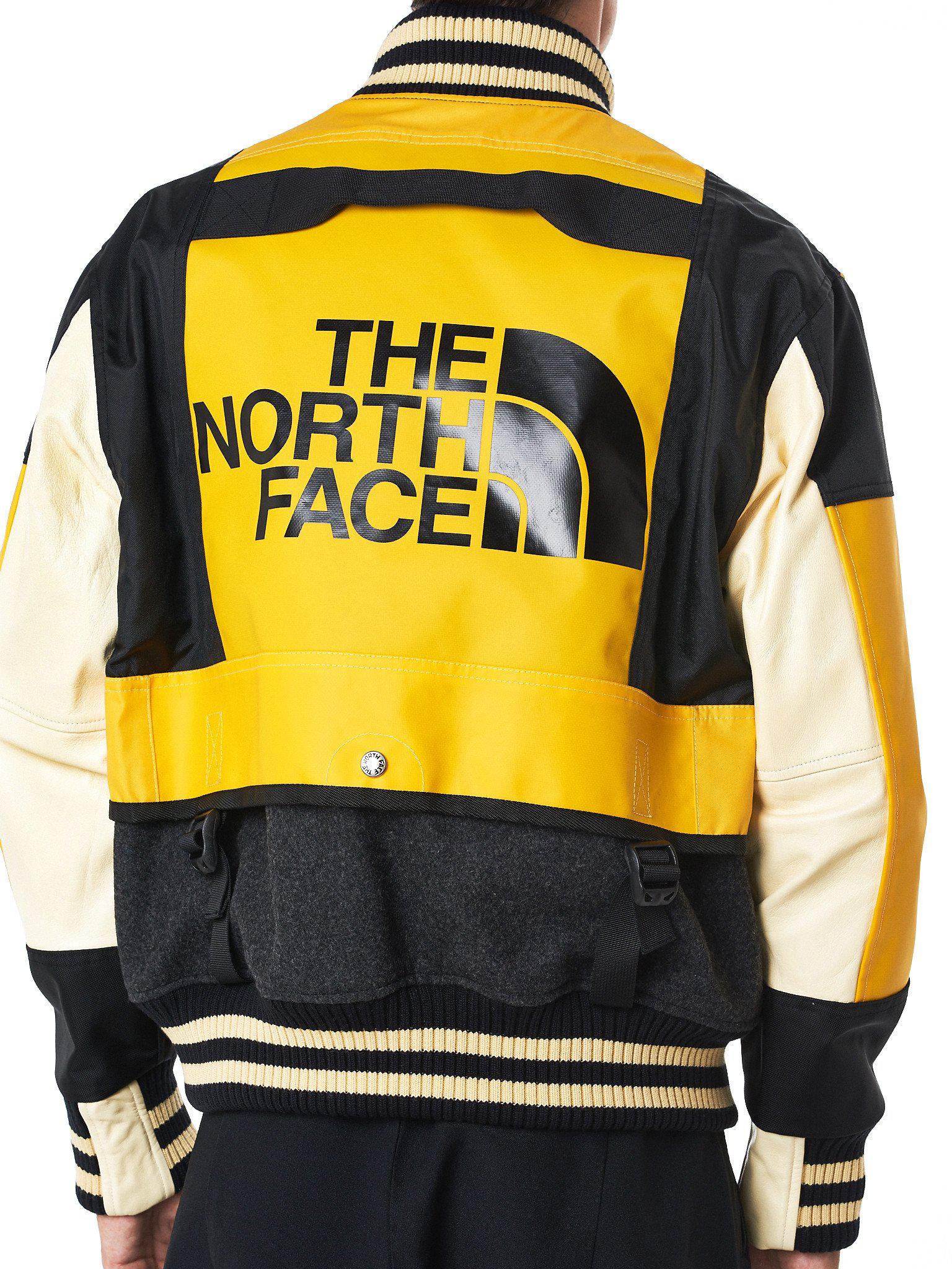 north face letterman jacket