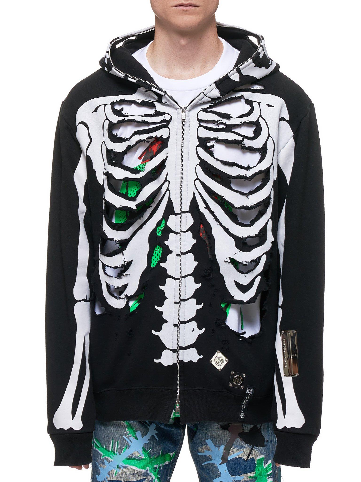 skull hoodie