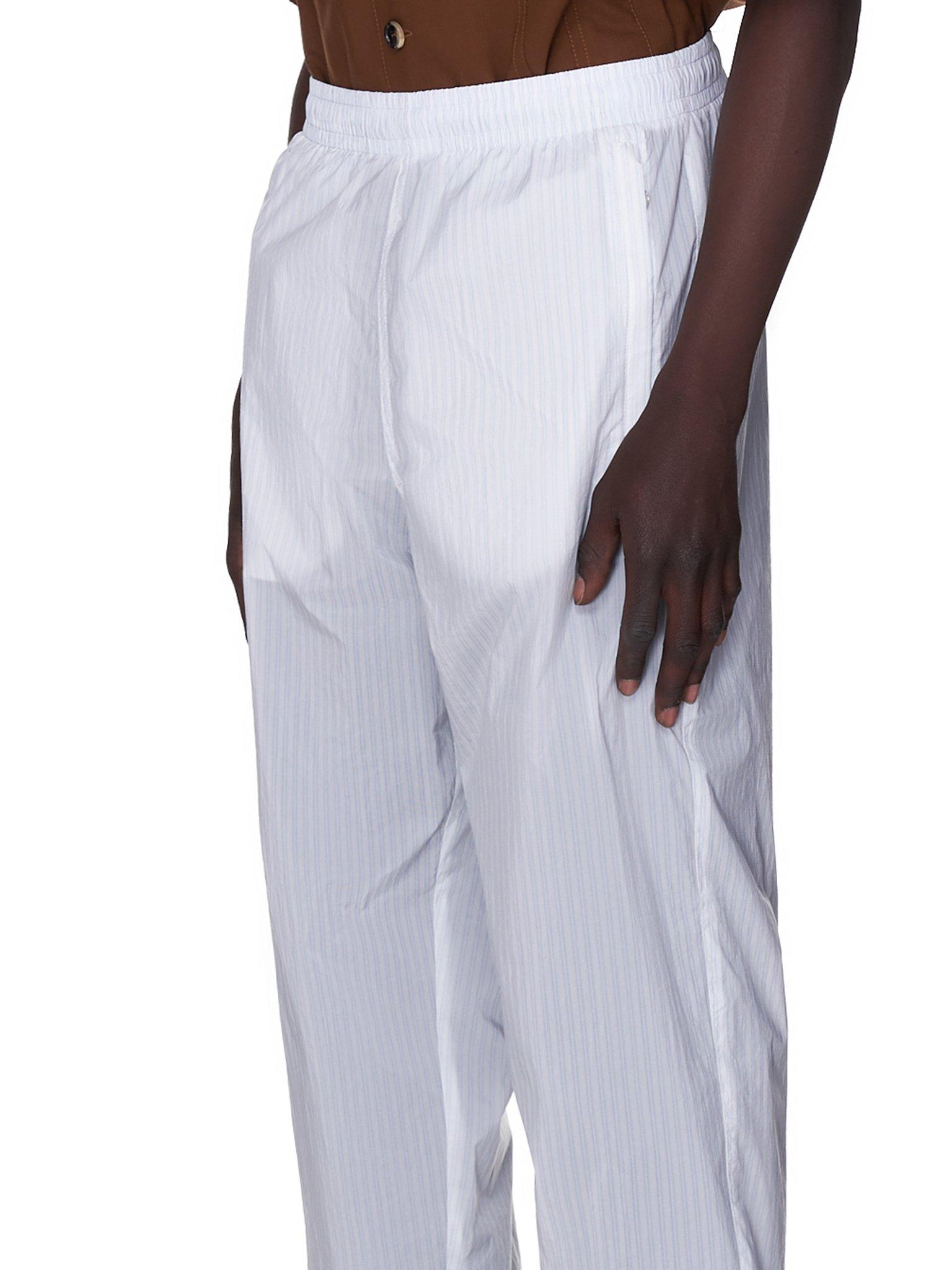 nike pinstripe joggers