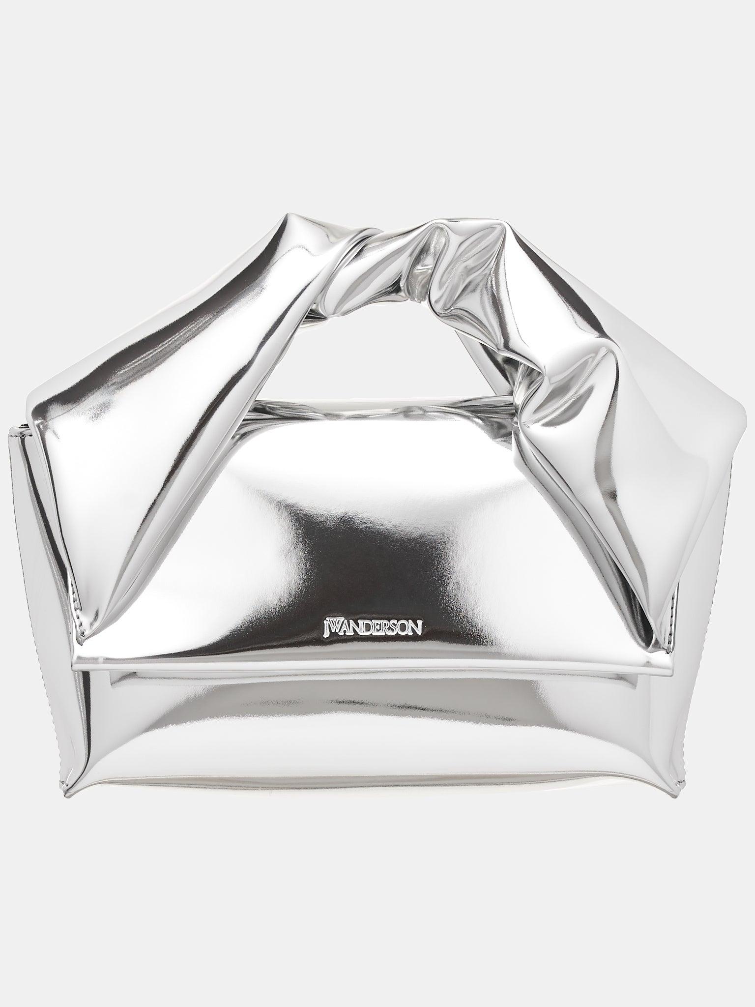 JW Anderson Medium Twister Mirror Bag in Metallic | Lyst