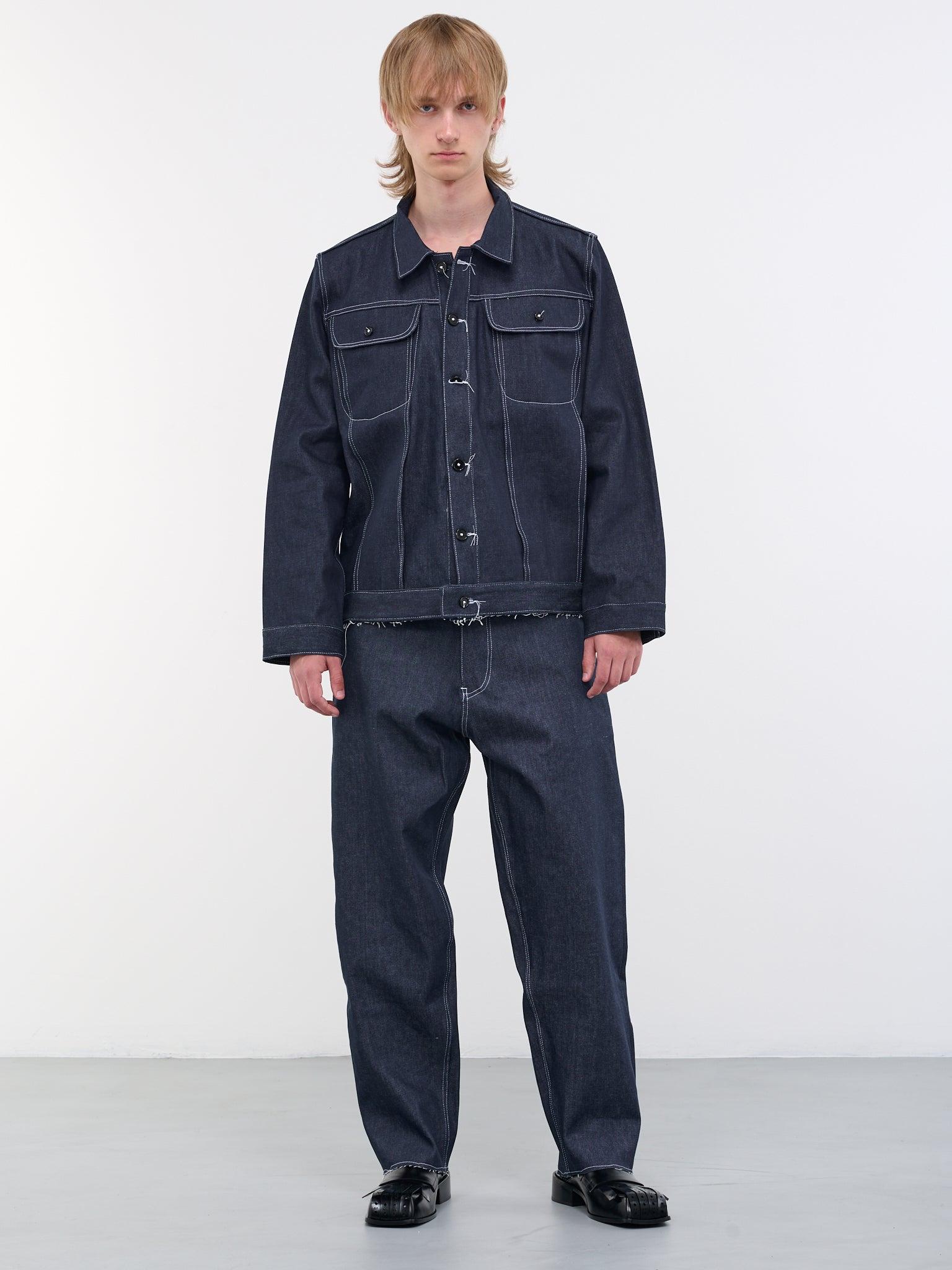 Camiel Fortgens Denim Jacket in Blue for Men | Lyst