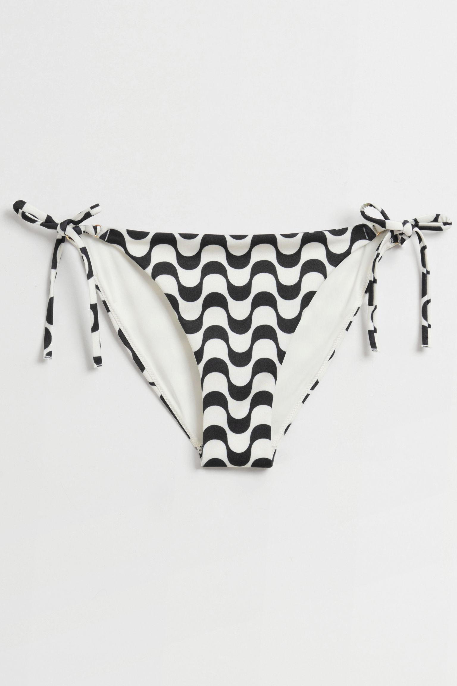 H&M Bikinibroekje Met Strikjes in het Wit | Lyst NL