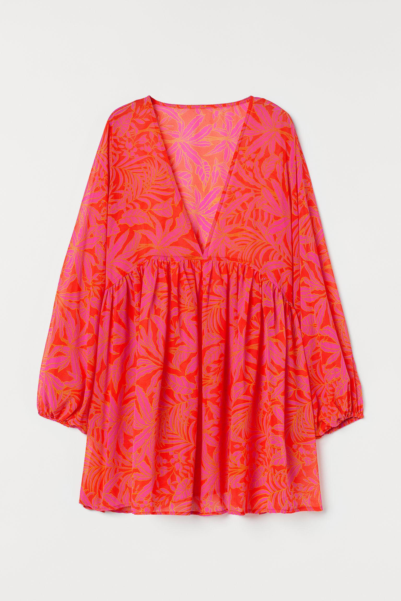 Robe de plage H&M en coloris Rouge | Lyst